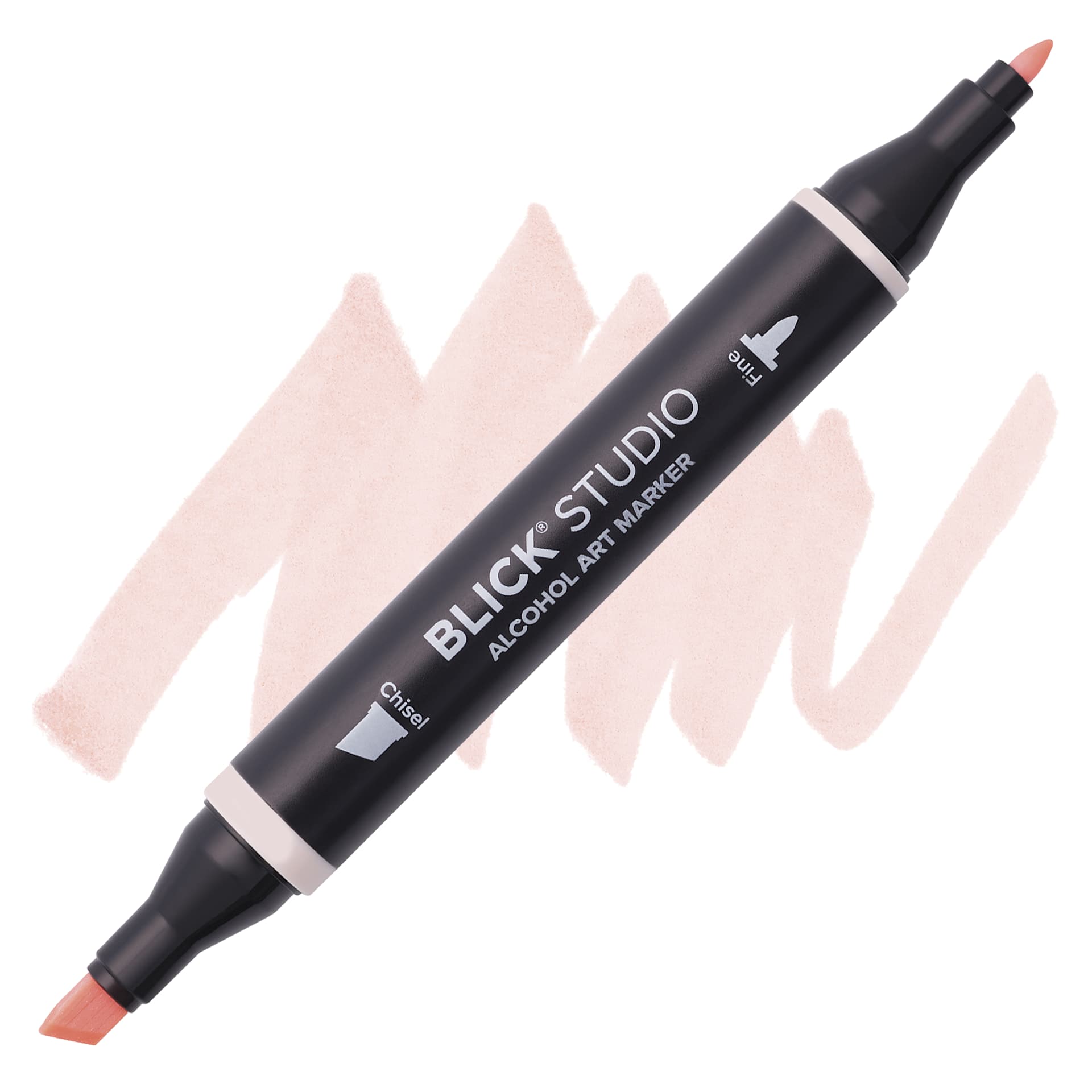 Blick Studio Alcohol Art Marker - 094 Shell, swatch and marker