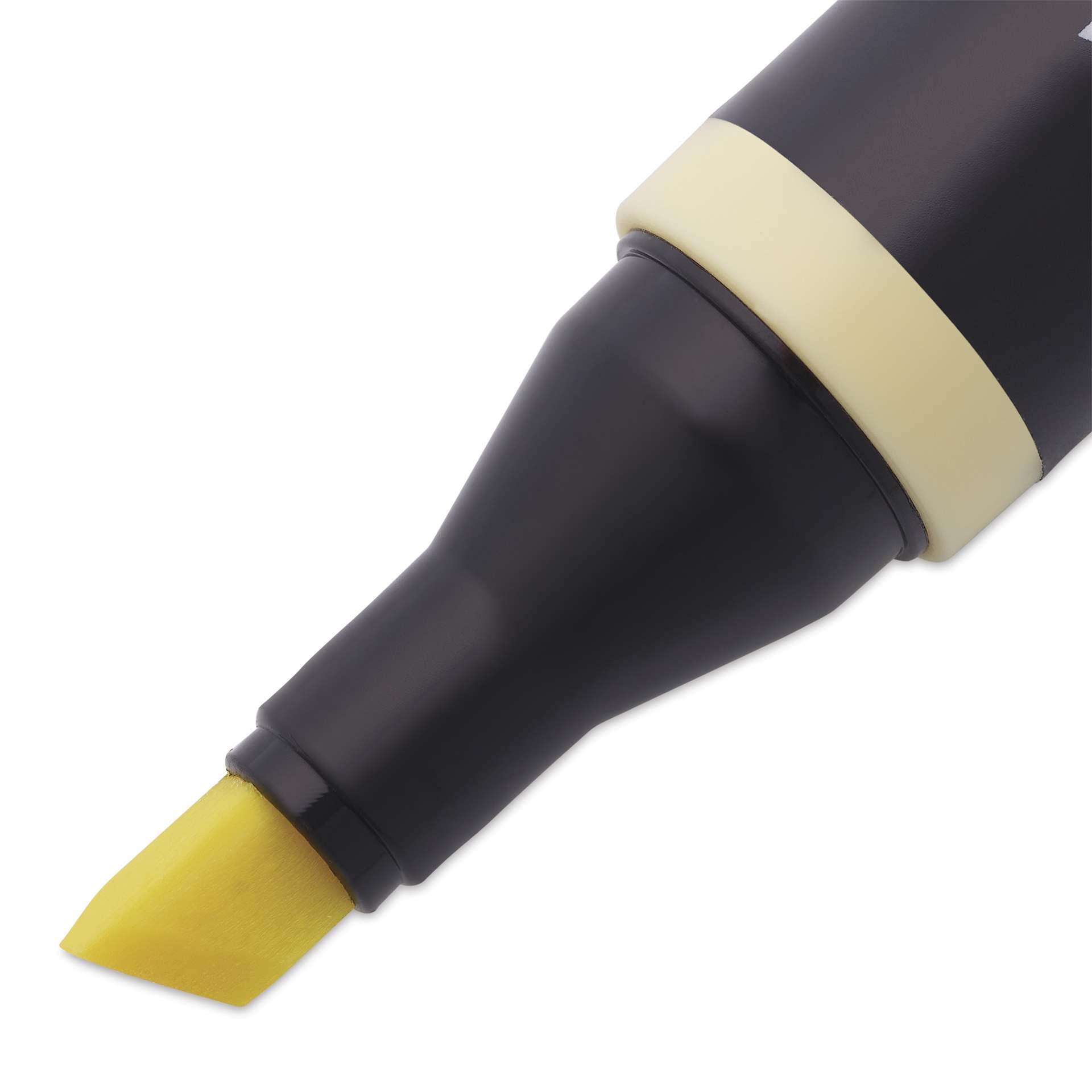 Blick Studio Alcohol Art Marker - 337 Lemonade, close-up of the chisel tip