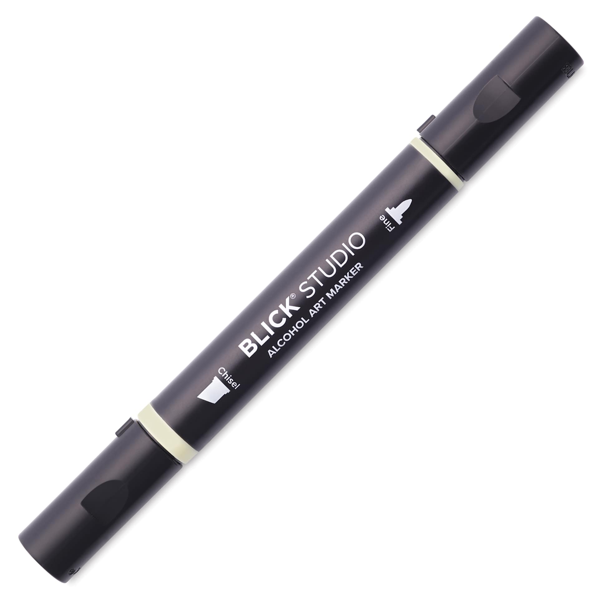 Blick Studio Alcohol Art Marker - 096 Buttercream, marker with caps on