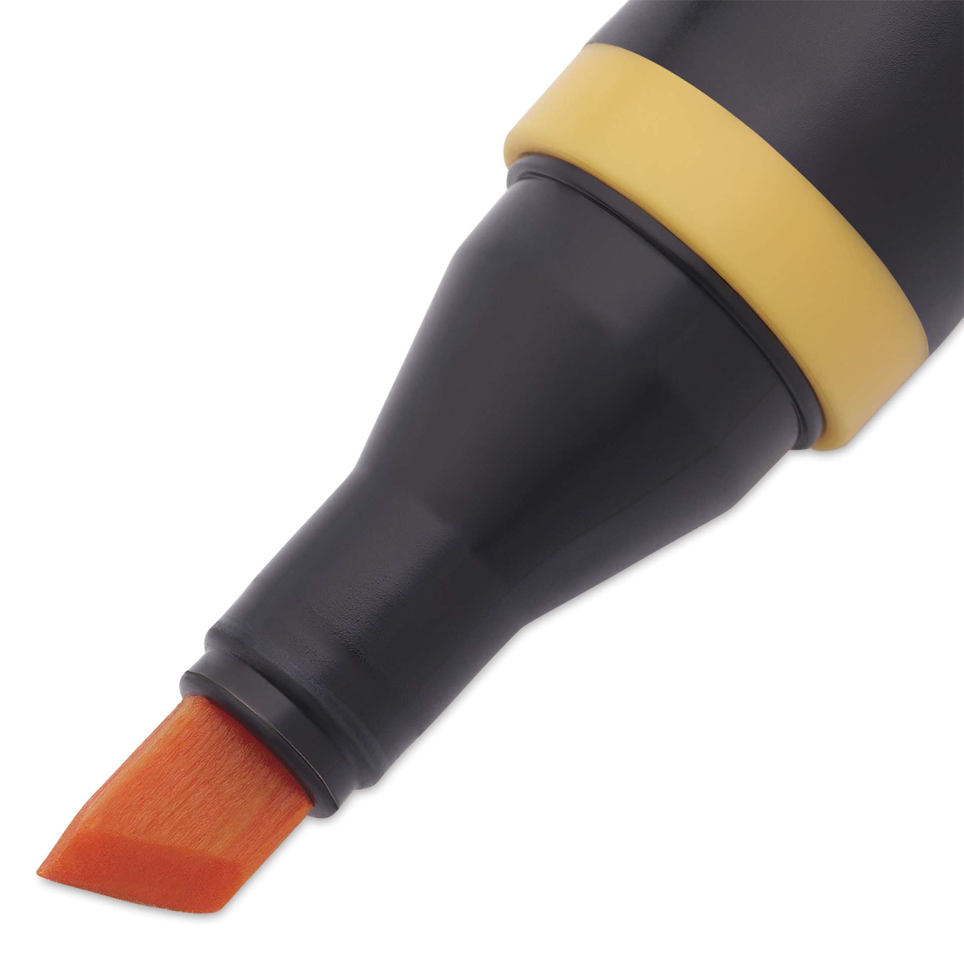 Blick Studio Alcohol Art Marker - 068 Saffron, close-up of chisel tip