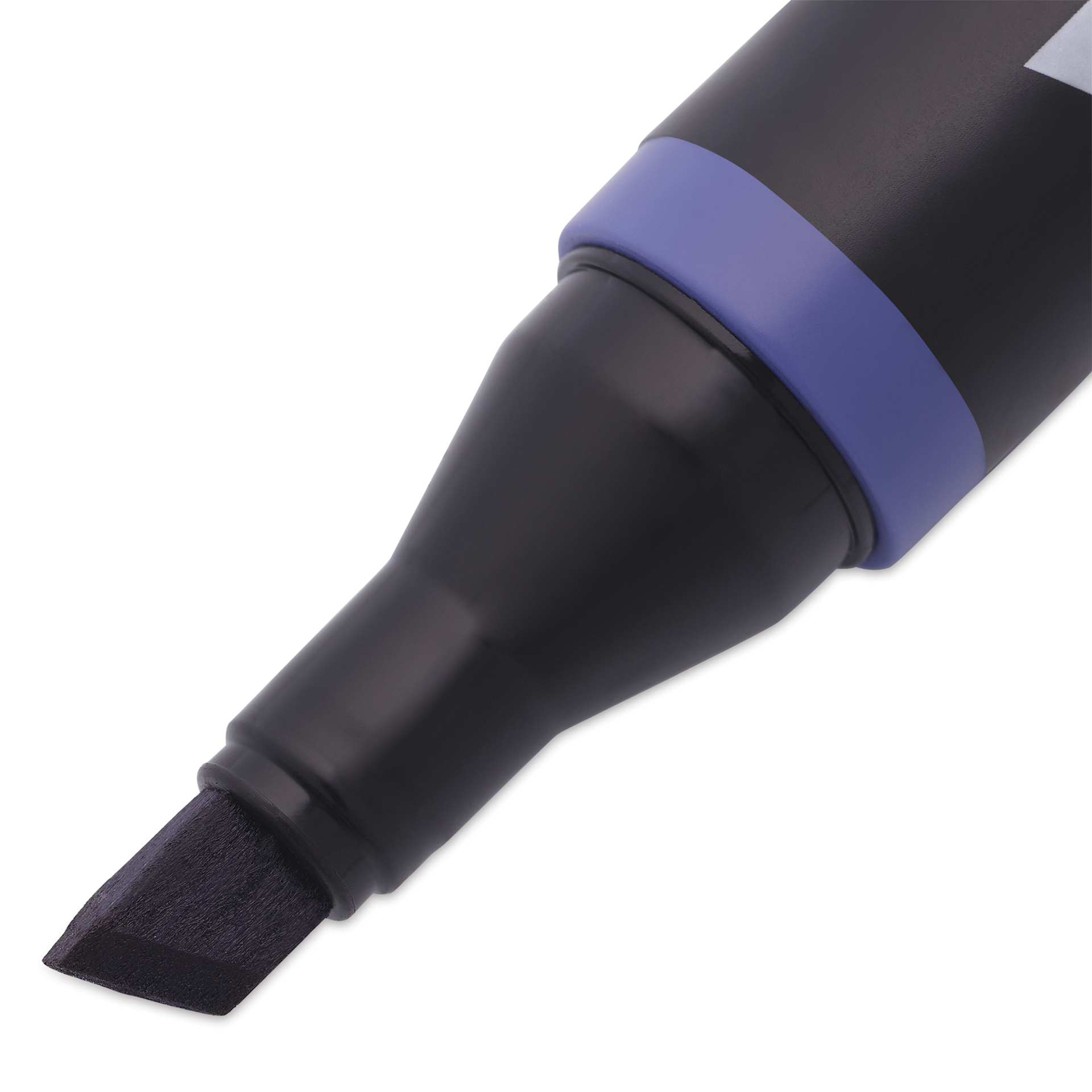 Blick Studio Alcohol Art Marker - 073 Deep Space Blue, close-up of the chisel tip