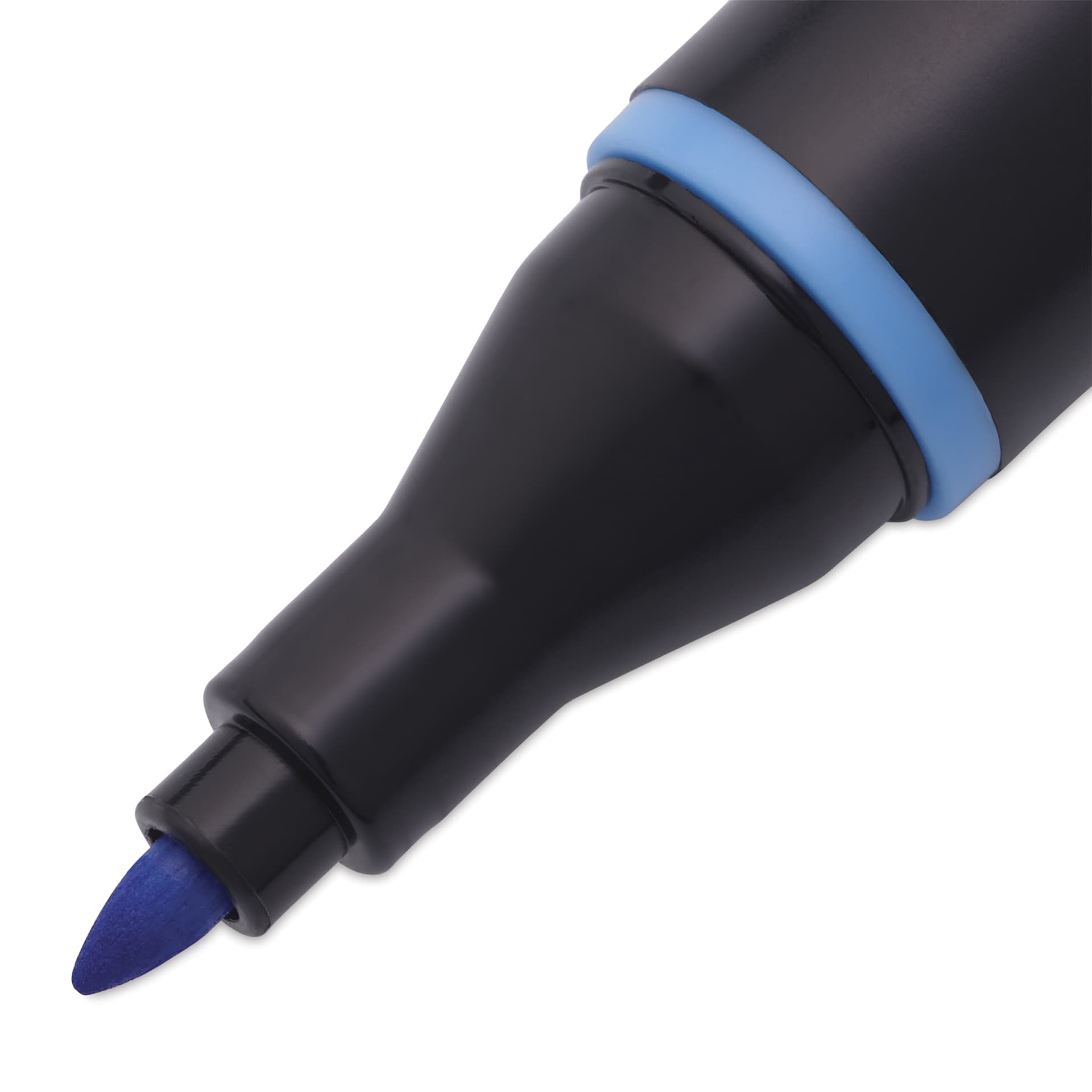 Blick Studio Alcohol Art Marker - 041 Cerulean Blue, close-up of the fine tip