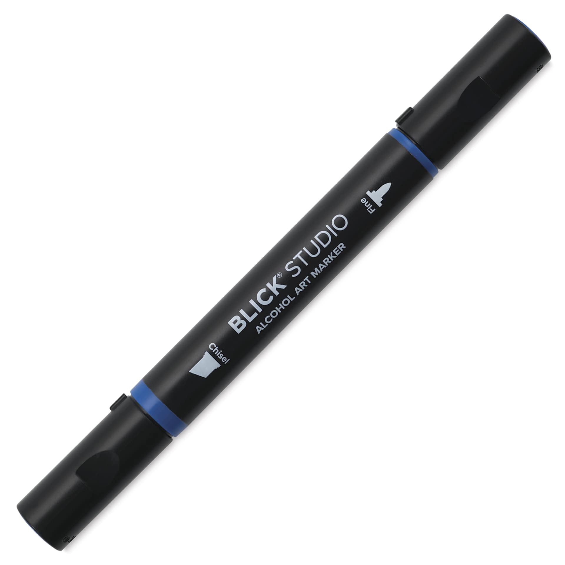 Blick Studio Alcohol Art Marker - 546 Cool Blue, caps on