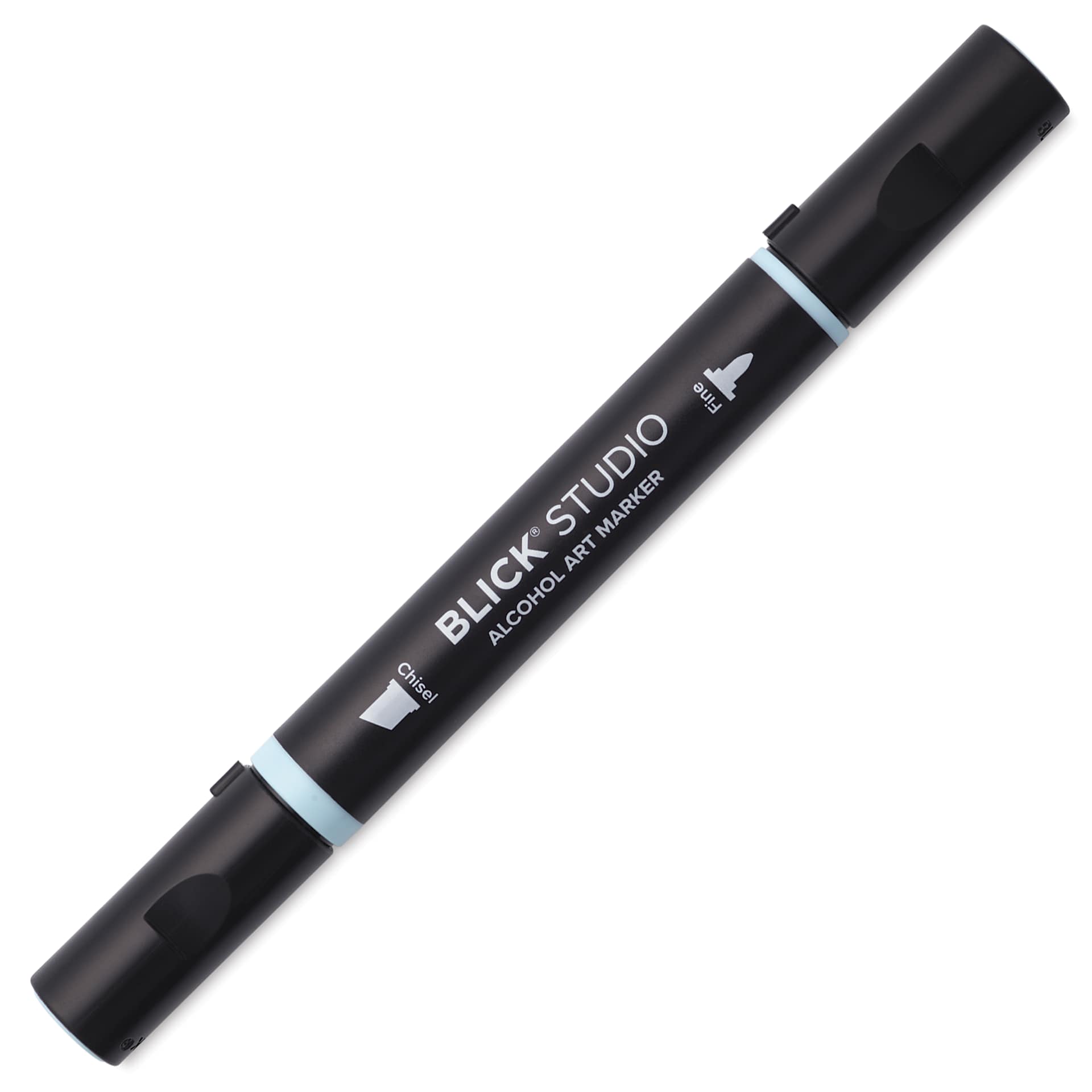 Blick Studio Alcohol Art Marker - 015 Horizon Blue, marker with caps on