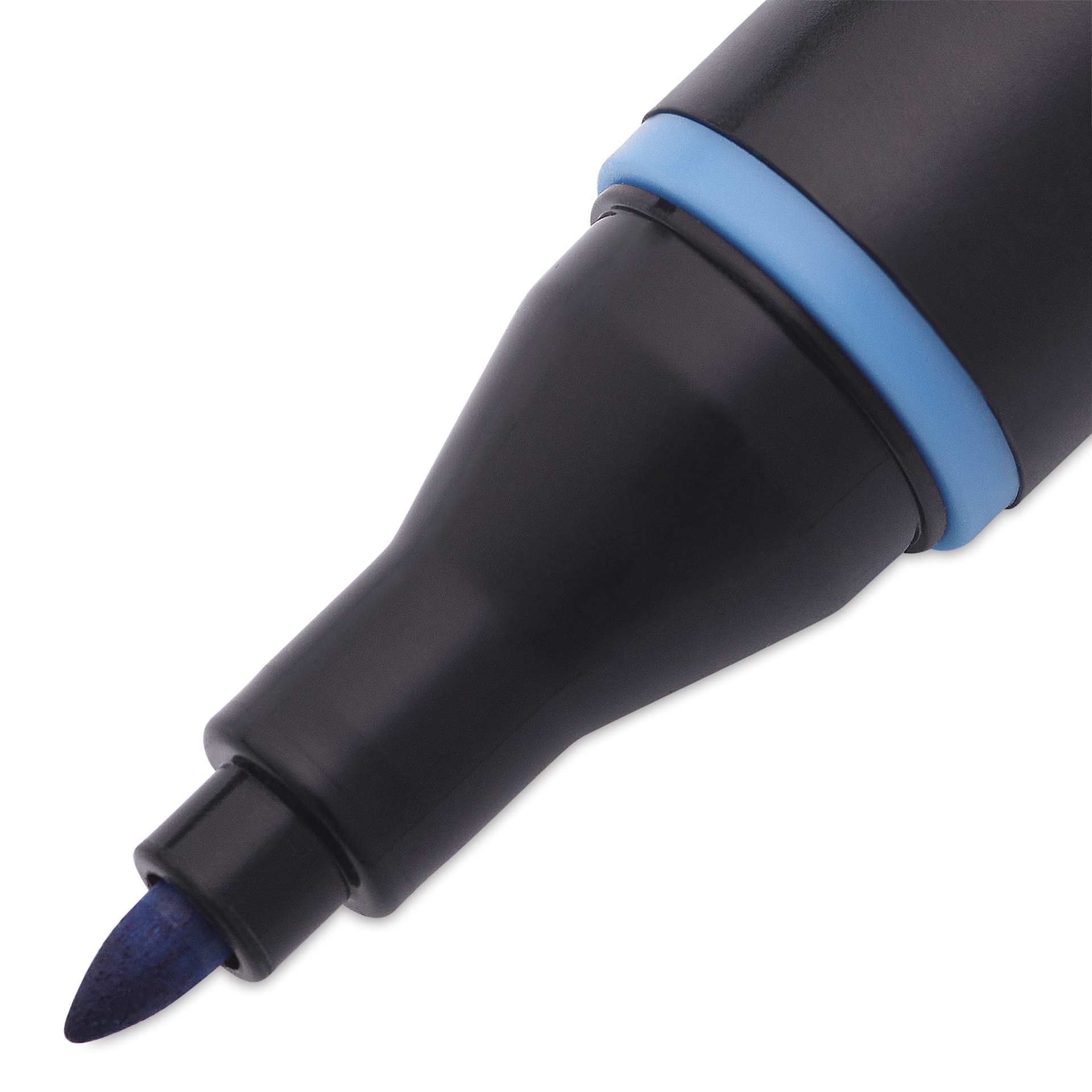 Blick Studio Alcohol Art Marker - 035 Topaz Blue, close-up of bullet tip