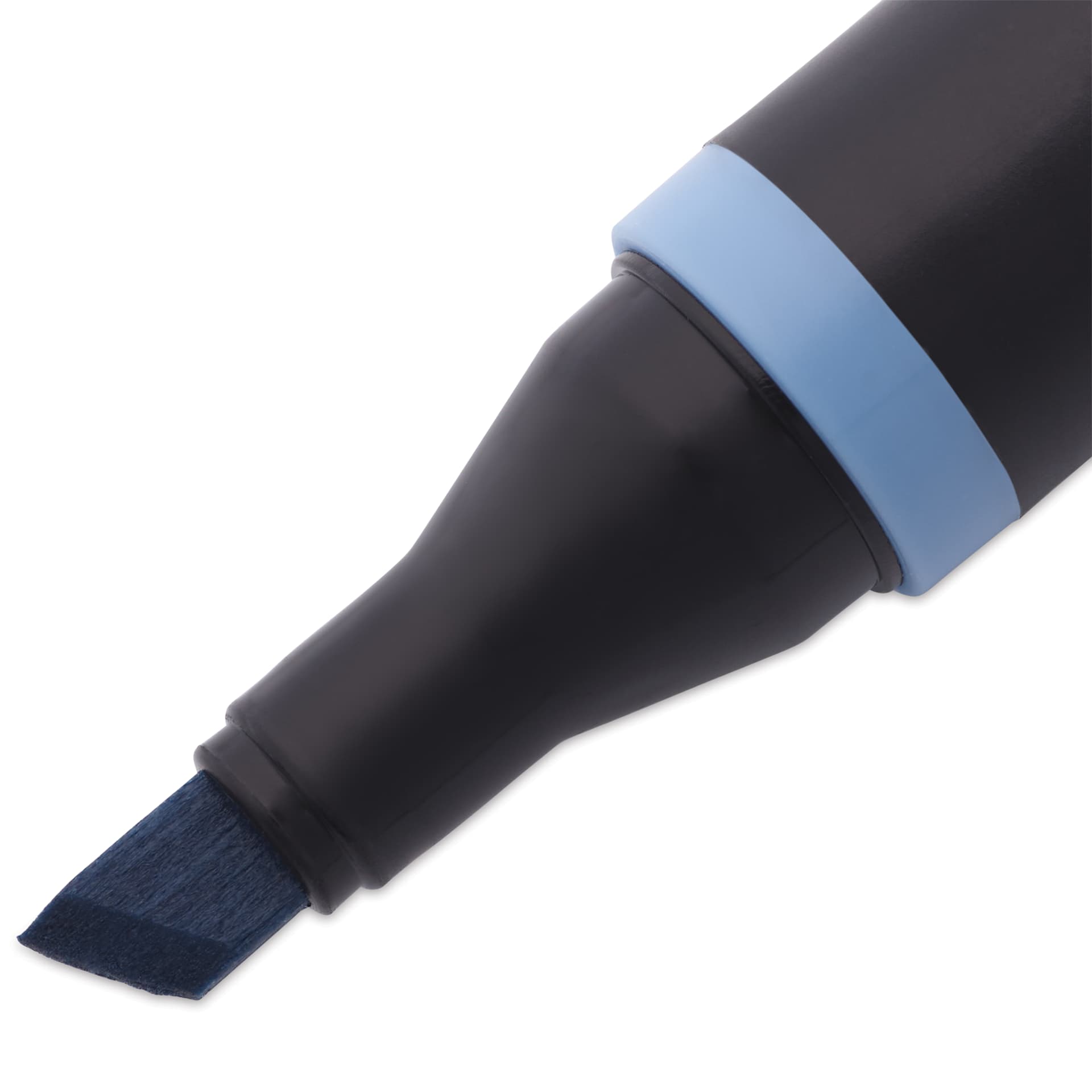 Blick Studio Alcohol Art Marker - 566 Lake Placid, close-up of the chisel tip