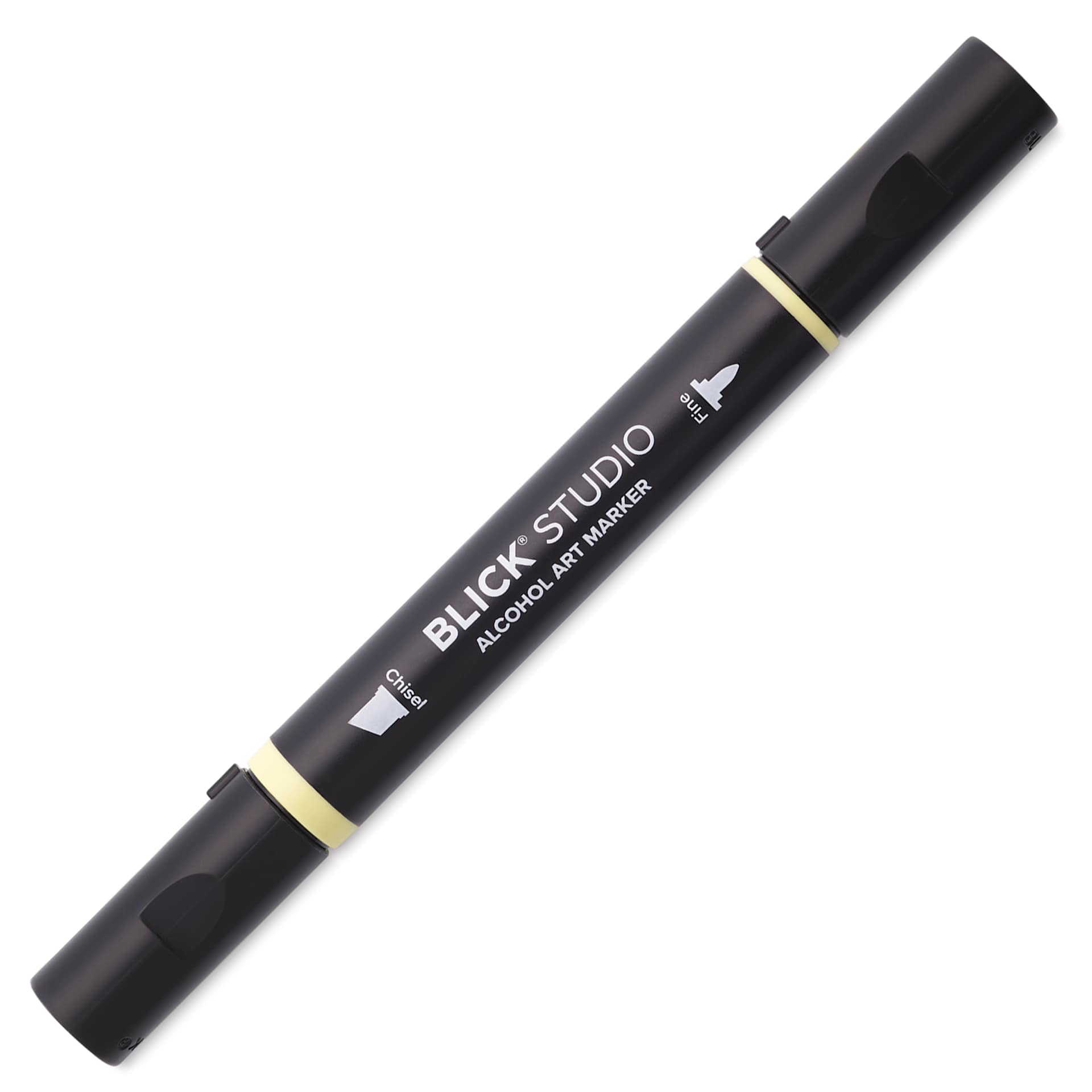Blick Studio Alcohol Art Marker - 032 Lemon-Lime, marker with the caps on