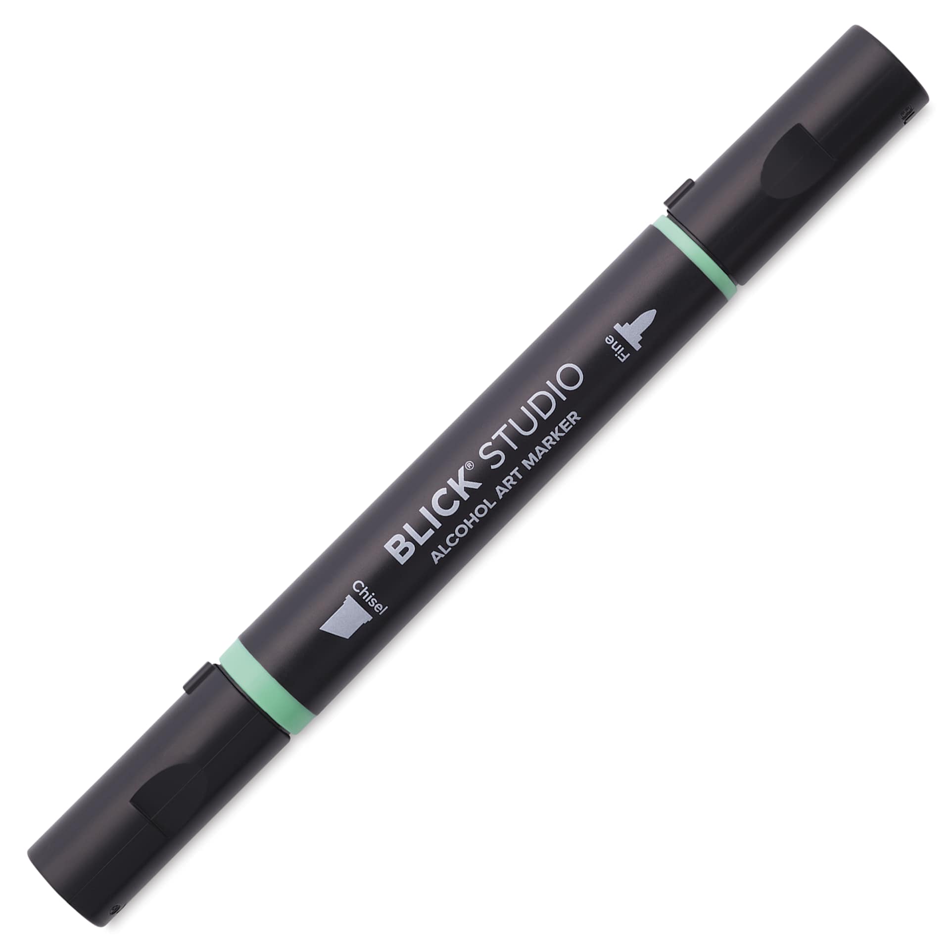 Blick Studio Alcohol Art Marker - 067 Bright Green, marker with caps on