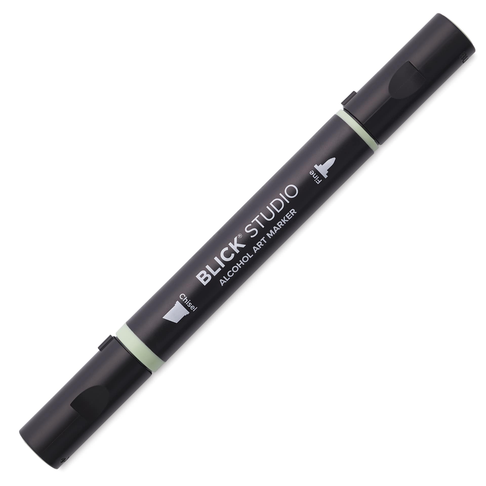 Blick Studio Alcohol Art Marker - 447 Green Tea, marker with the caps on