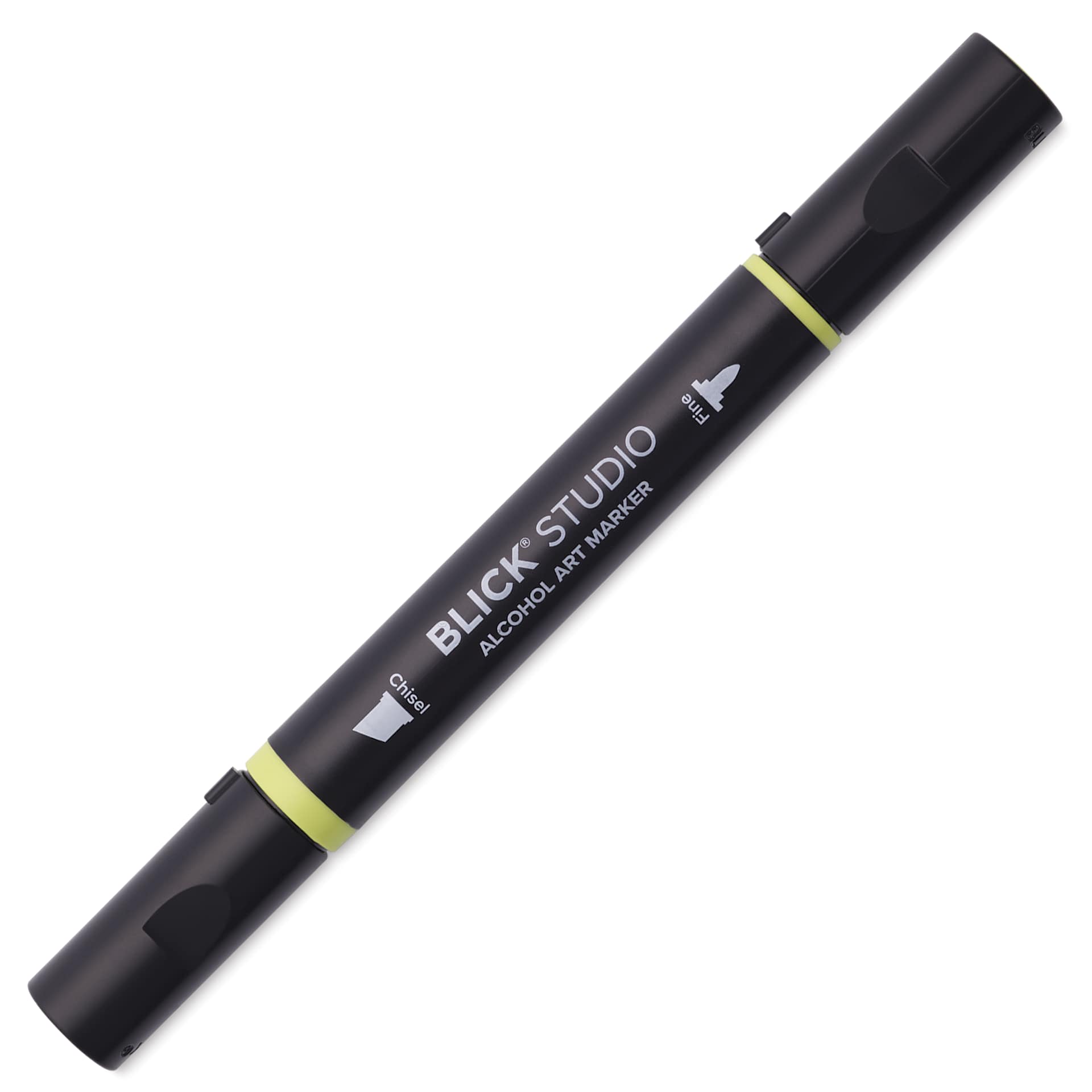 Blick Studio Alcohol Art Marker - 042 Chartreuse, marker with caps on
