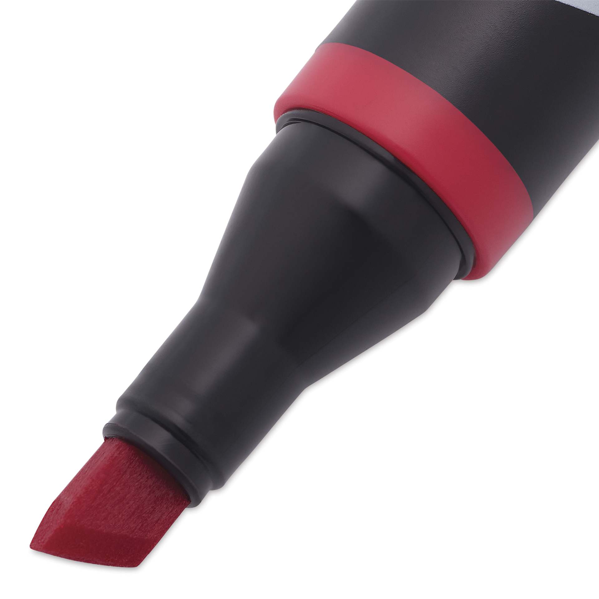 Blick Studio Alcohol Art Marker - 149 Watermelon, close-up of chisel tip