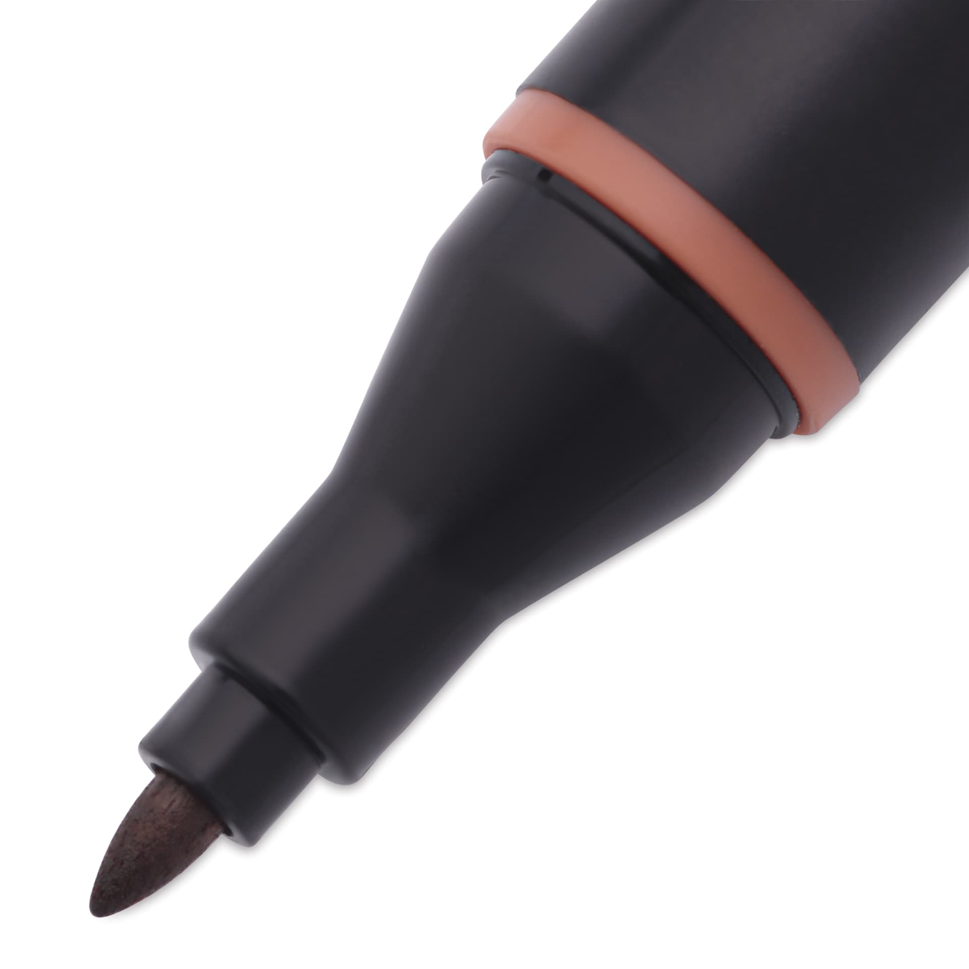 Blick Studio Alcohol Art Marker - 036 Sienna, close-up of bullet tip