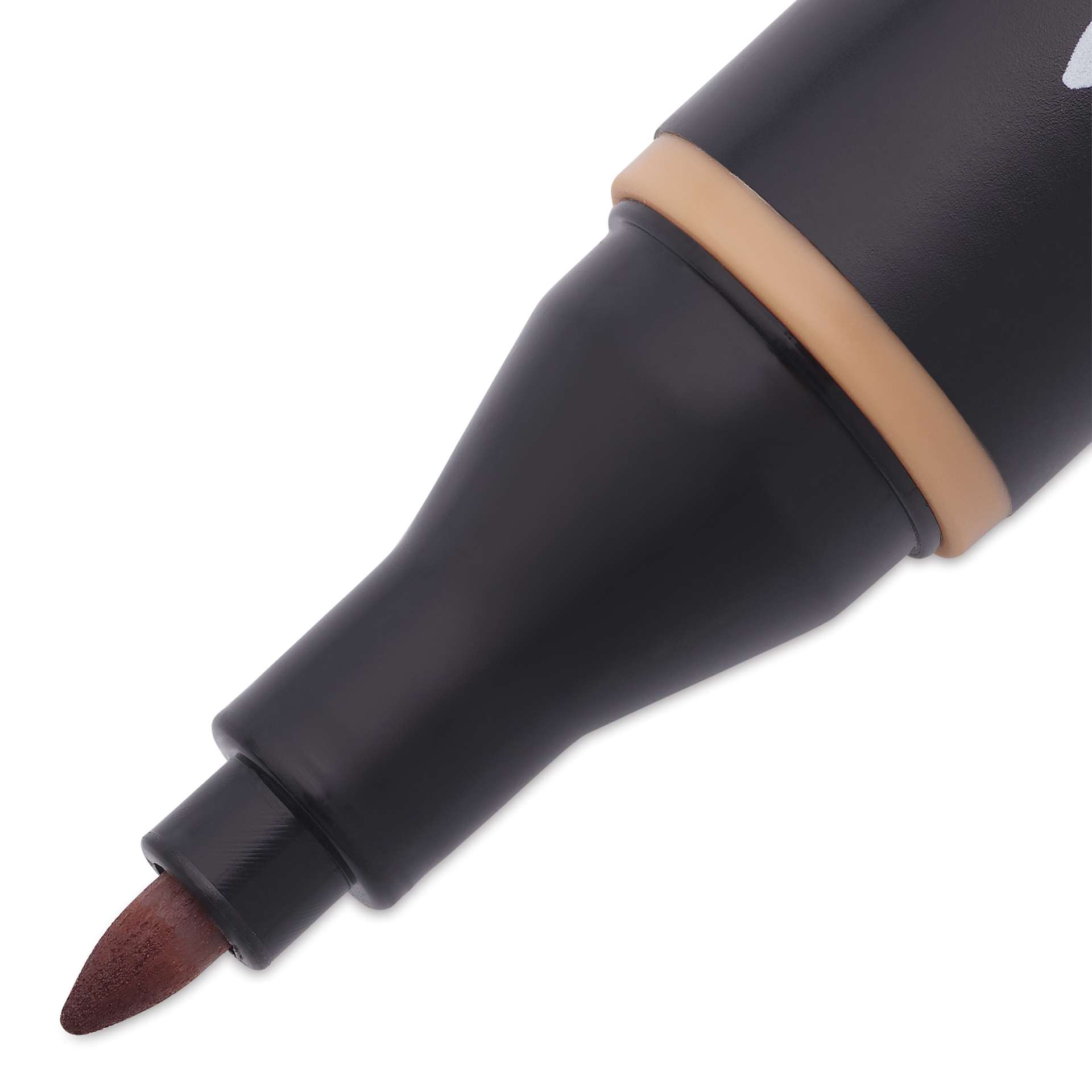 Blick Studio Alcohol Art Marker - 087 Tan, close-up of bullet tip