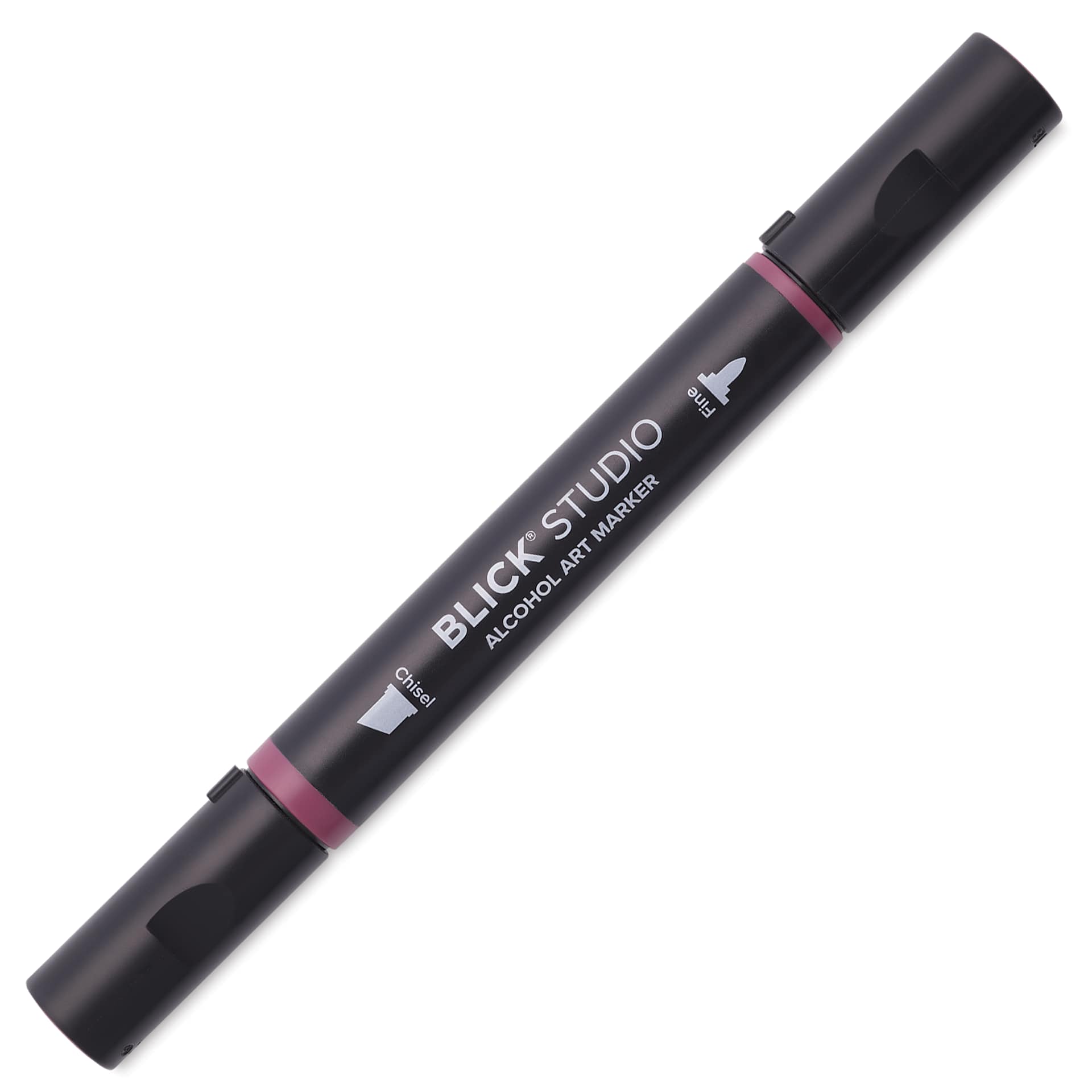 Blick Studio Alcohol Art Marker - 046 Dark Umber, marker with caps on