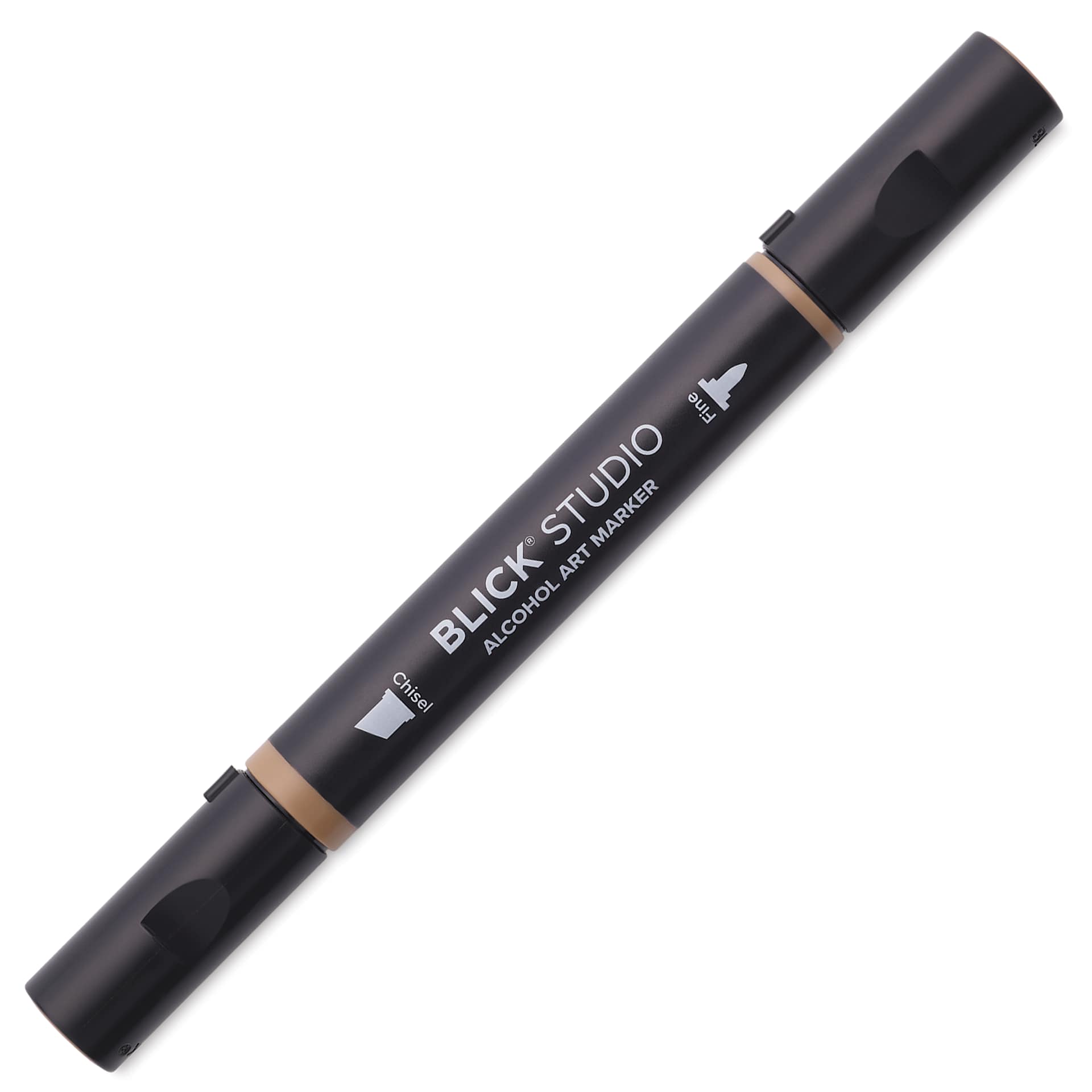 Blick Studio Alcohol Art Marker - 086 Light Umber, marker with caps on