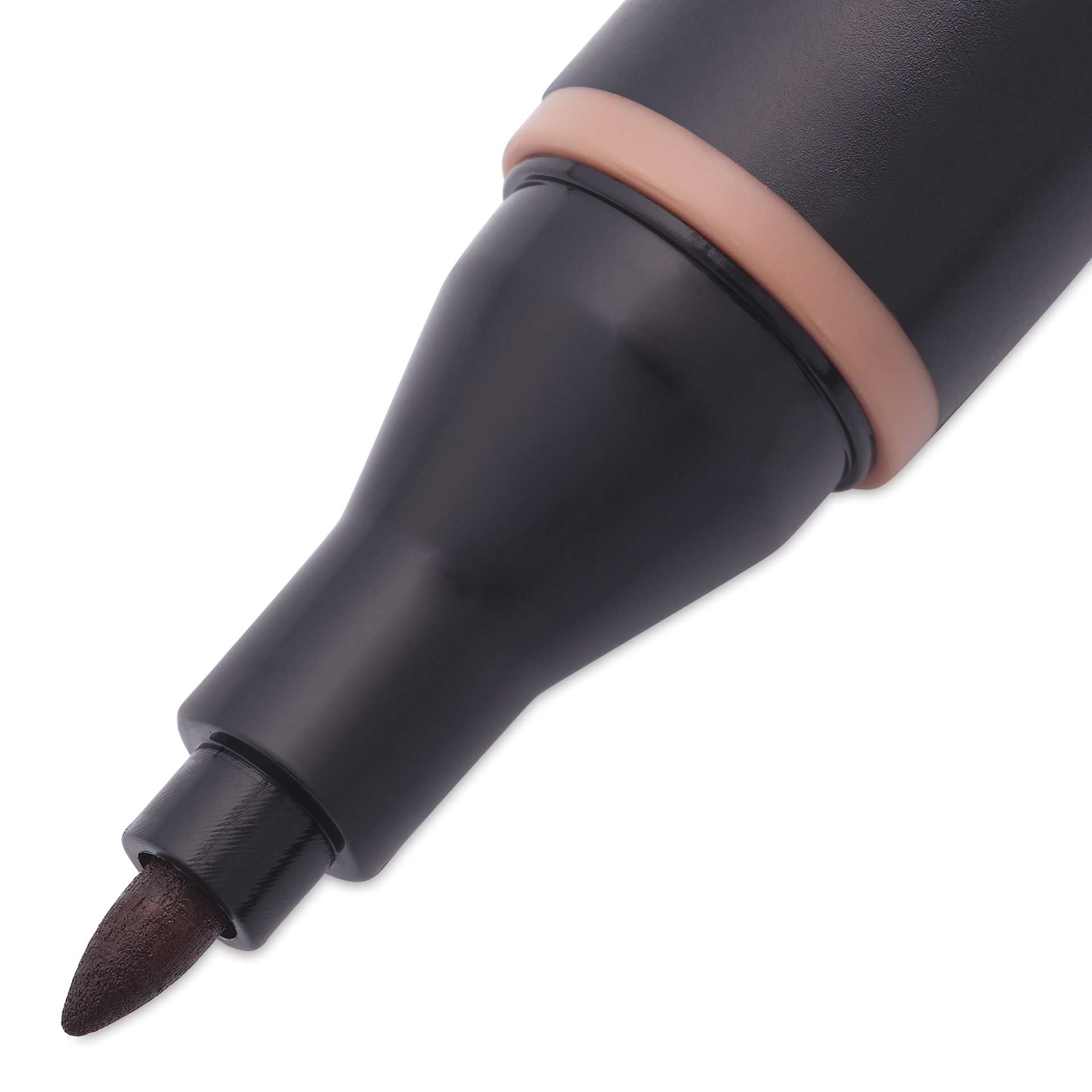 Blick Studio Alcohol Art Marker - 047 Walnut, close-up of bullet tip