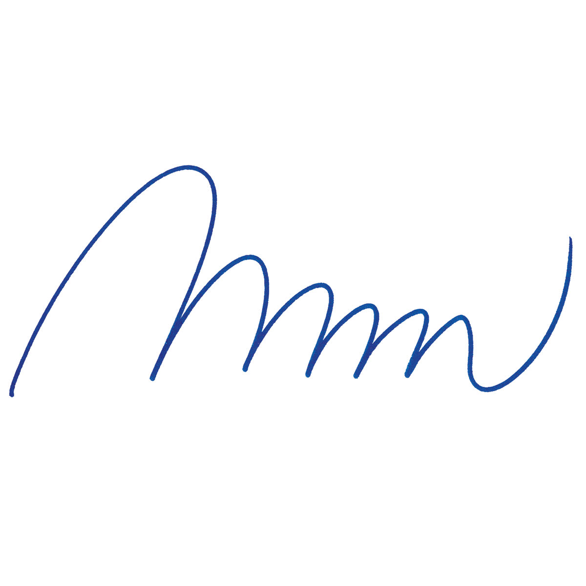 Decocolor Acrylic Paint Marker - Blue, Fine swatch