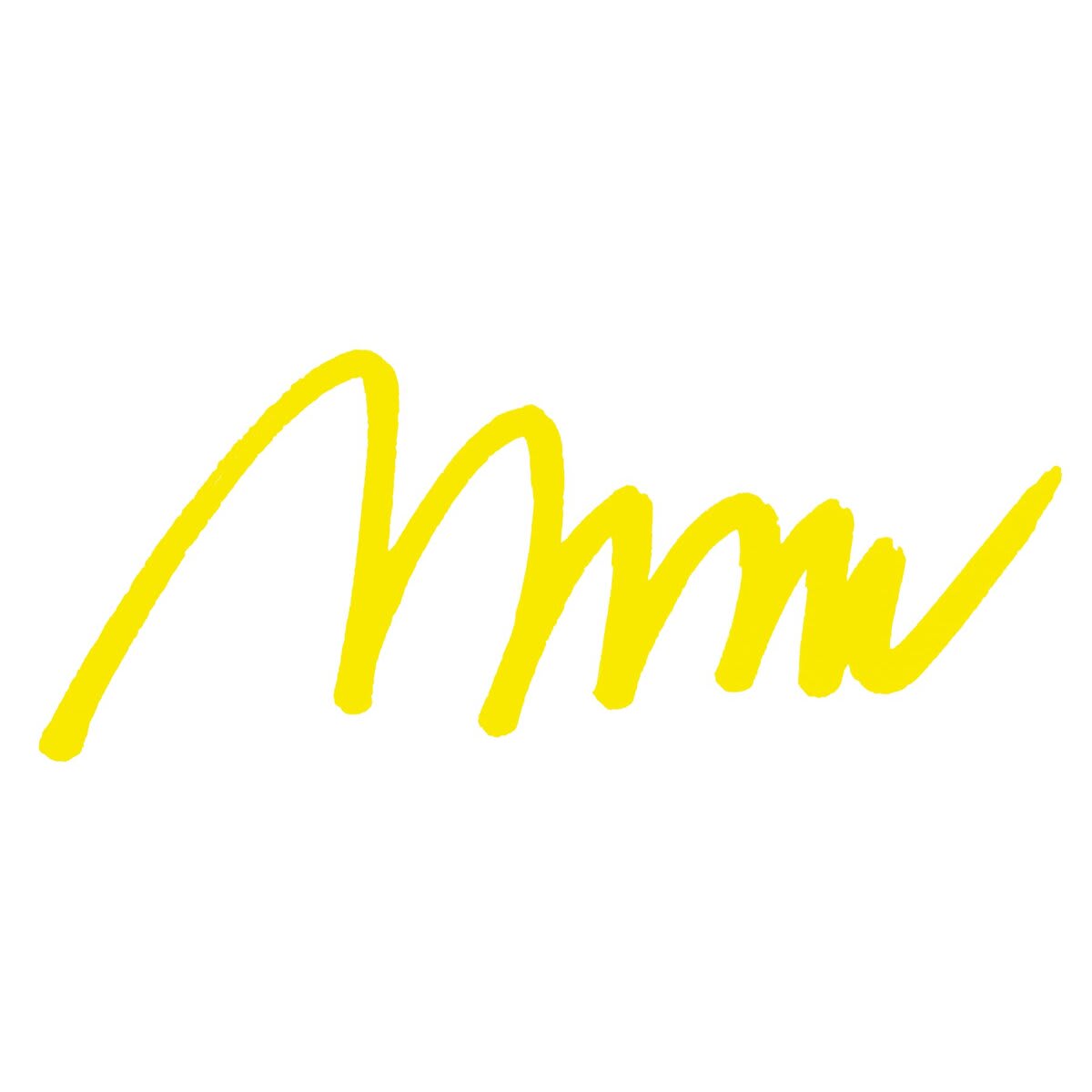 Marvy Uchida Bistro Chalk Marker - Fluorescent Yellow, 6 mm swatch