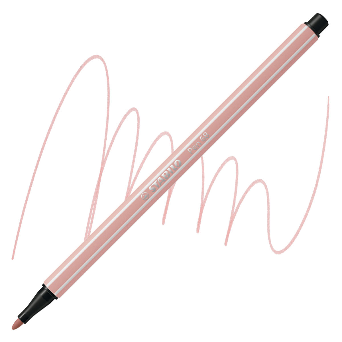 Stabilo Pen 68 - Blush pen and swatch