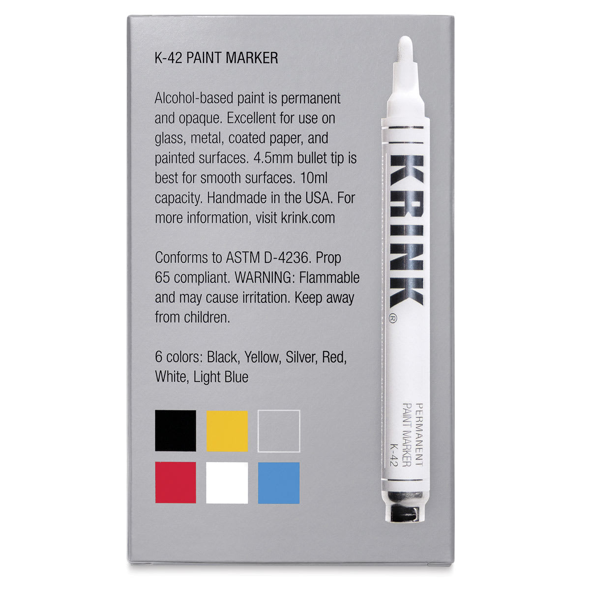Krink K-42 Paint Markers - Set of 6