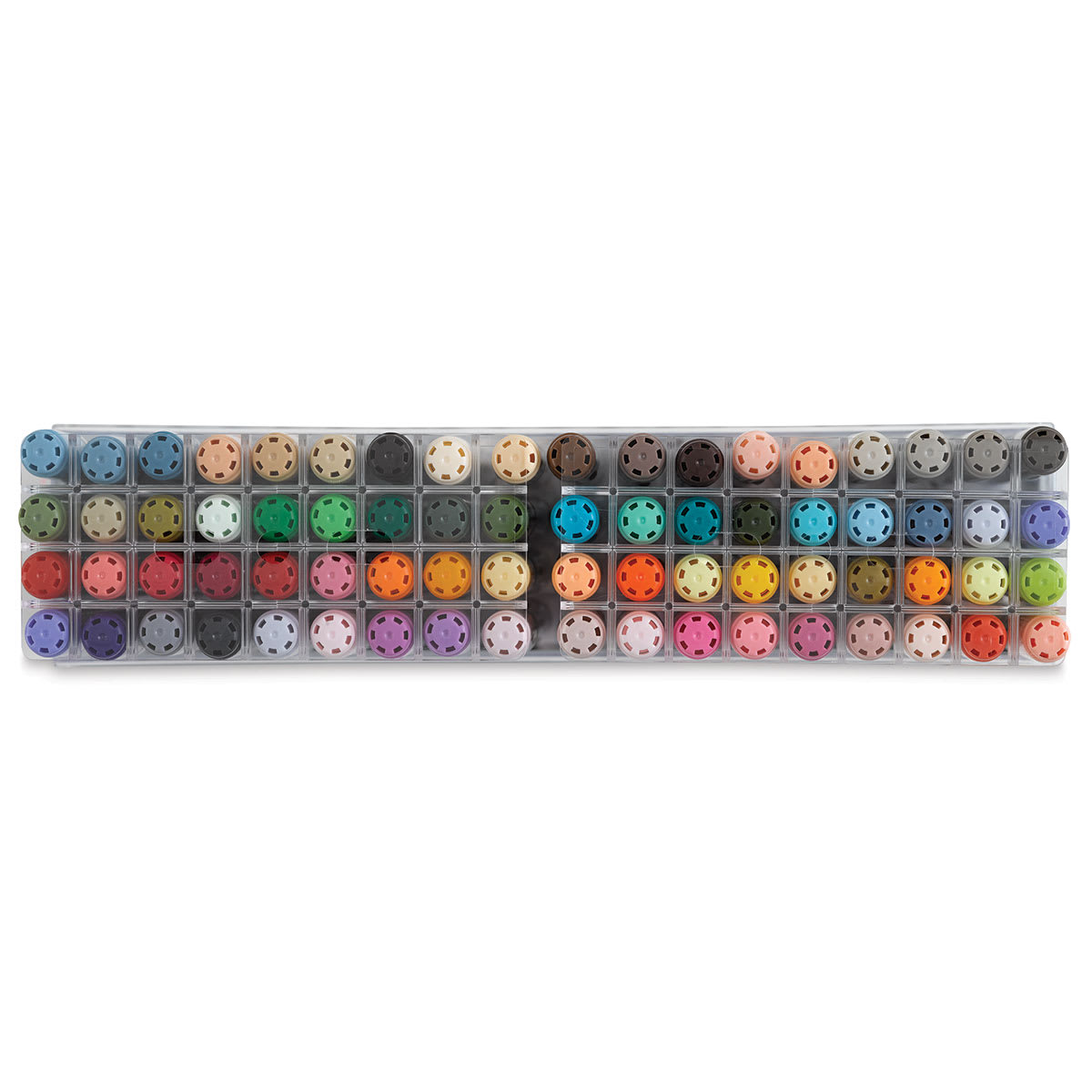 Copic Ciao Double Ended Marker Set - Set B, Set of 72 (top view)