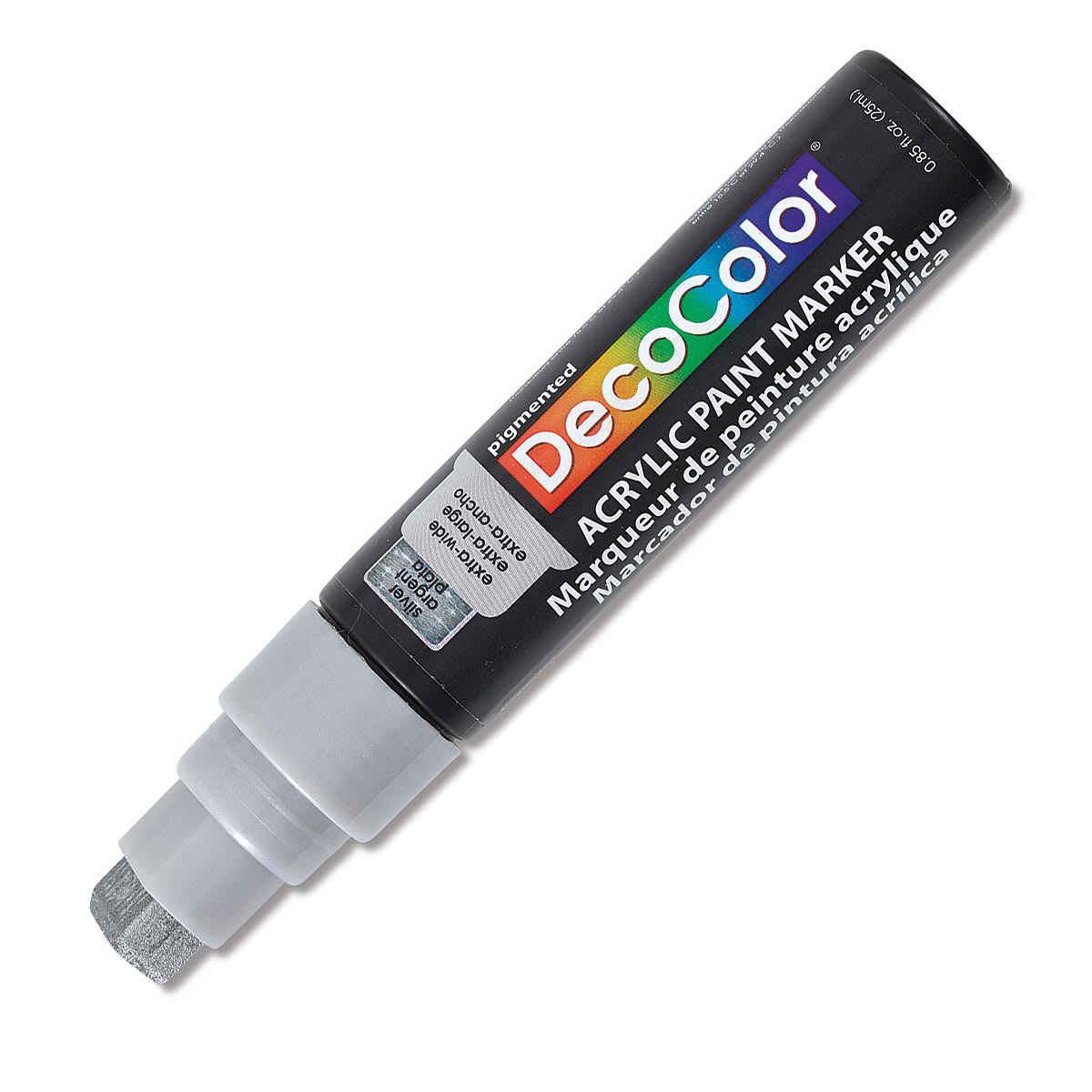 Decocolor Acrylic Jumbo Paint Marker - Silver