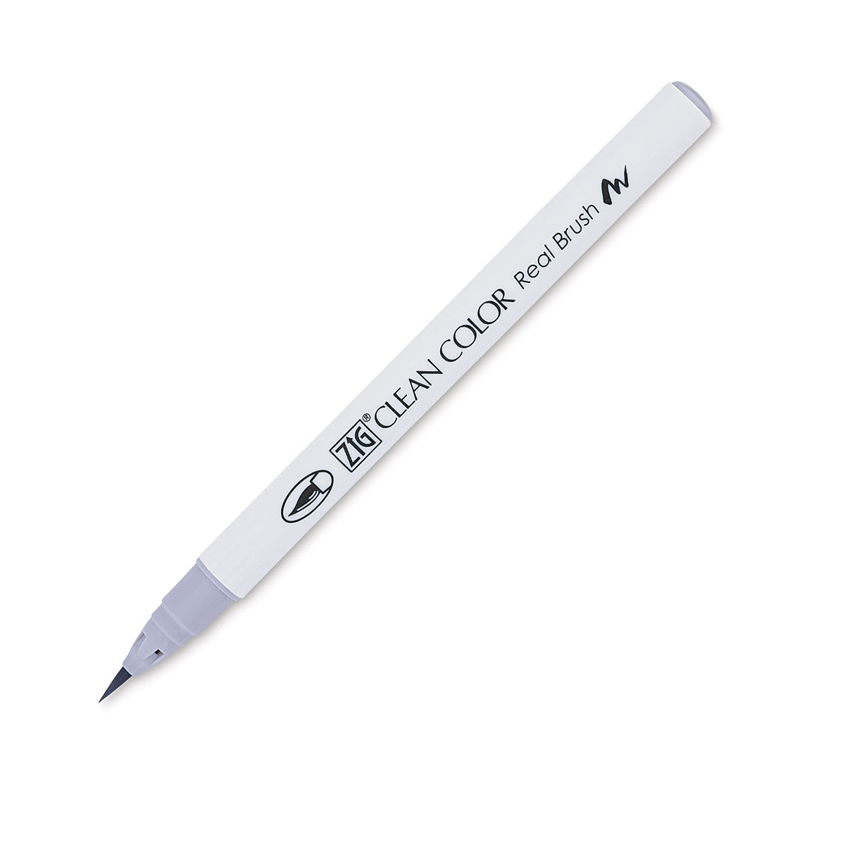 Kuretake Zig Clean Color Real Brush Pen - Fog Gray
