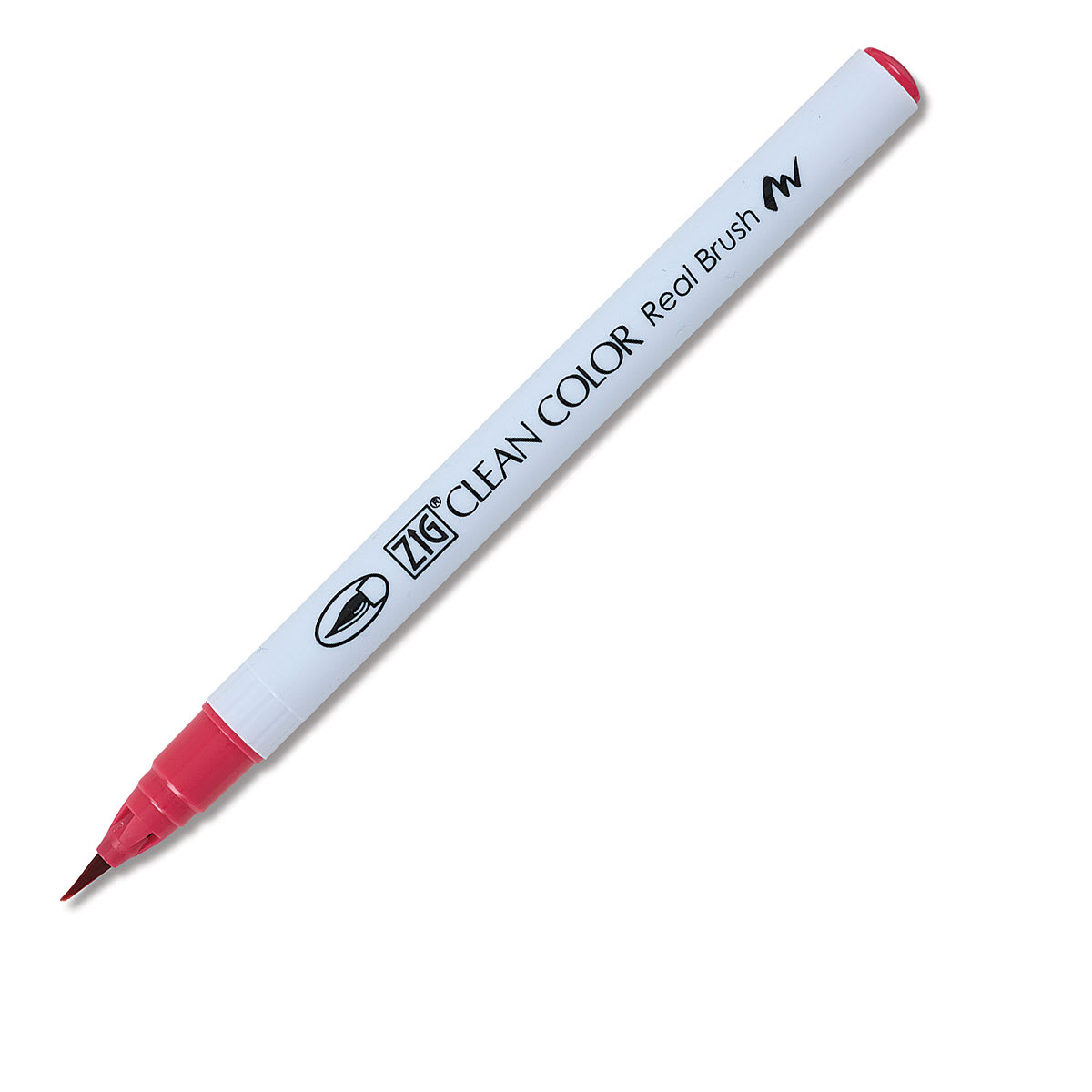 Kuretake Zig Clean Color Real Brush Pen - Geranium Red