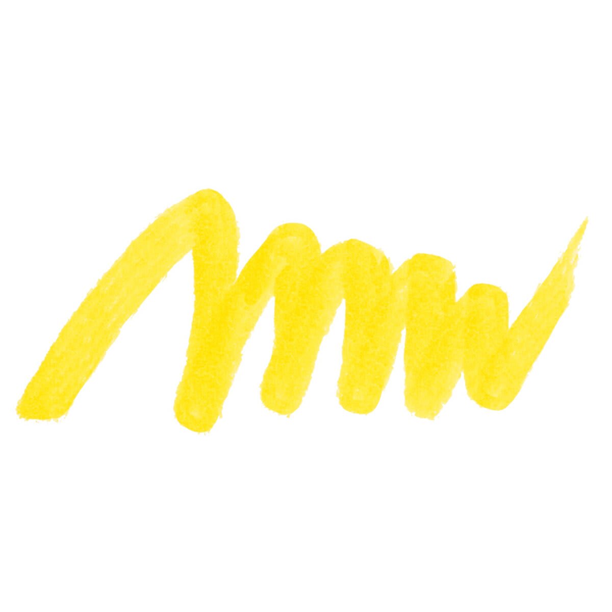 Zig Clean Color Real Brush Pen - Yellow swatch