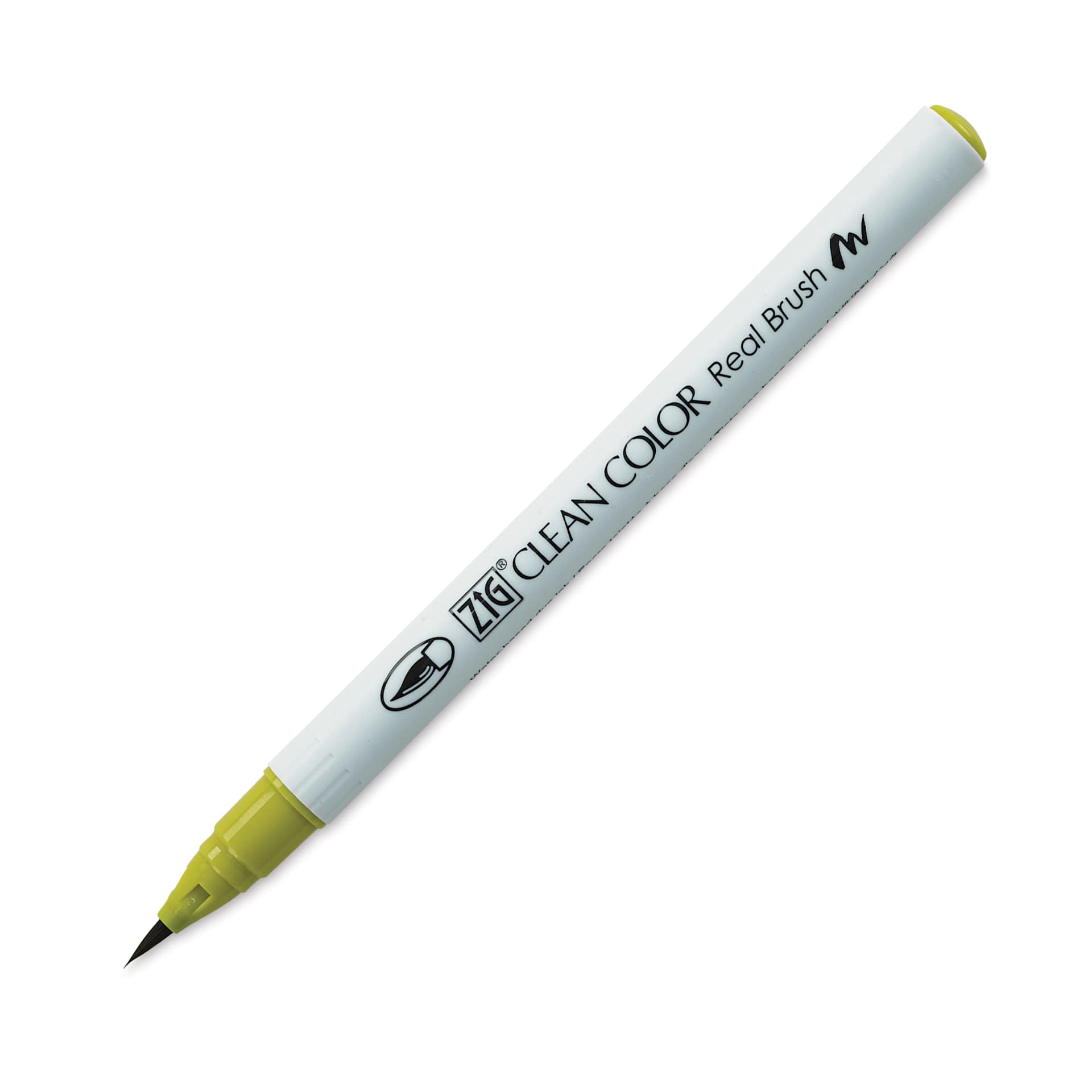 Kuretake Zig Clean Color Real Brush Pen - Dark Yellow
