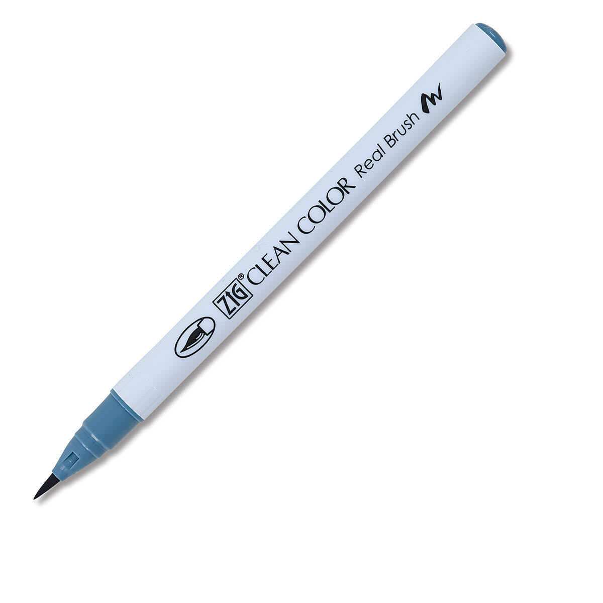 Kuretake Zig Clean Color Real Brush Pen - Blue Gray
