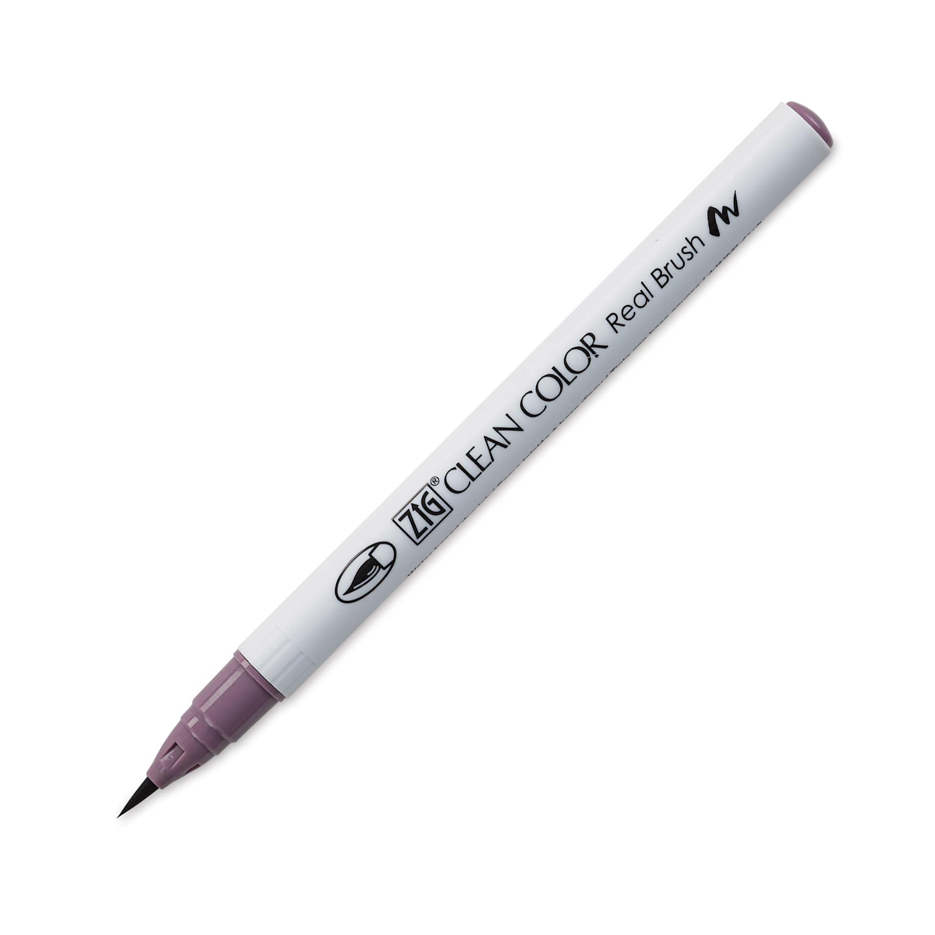 Kuretake Zig Clean Color Real Brush Pen - Plum Gray
