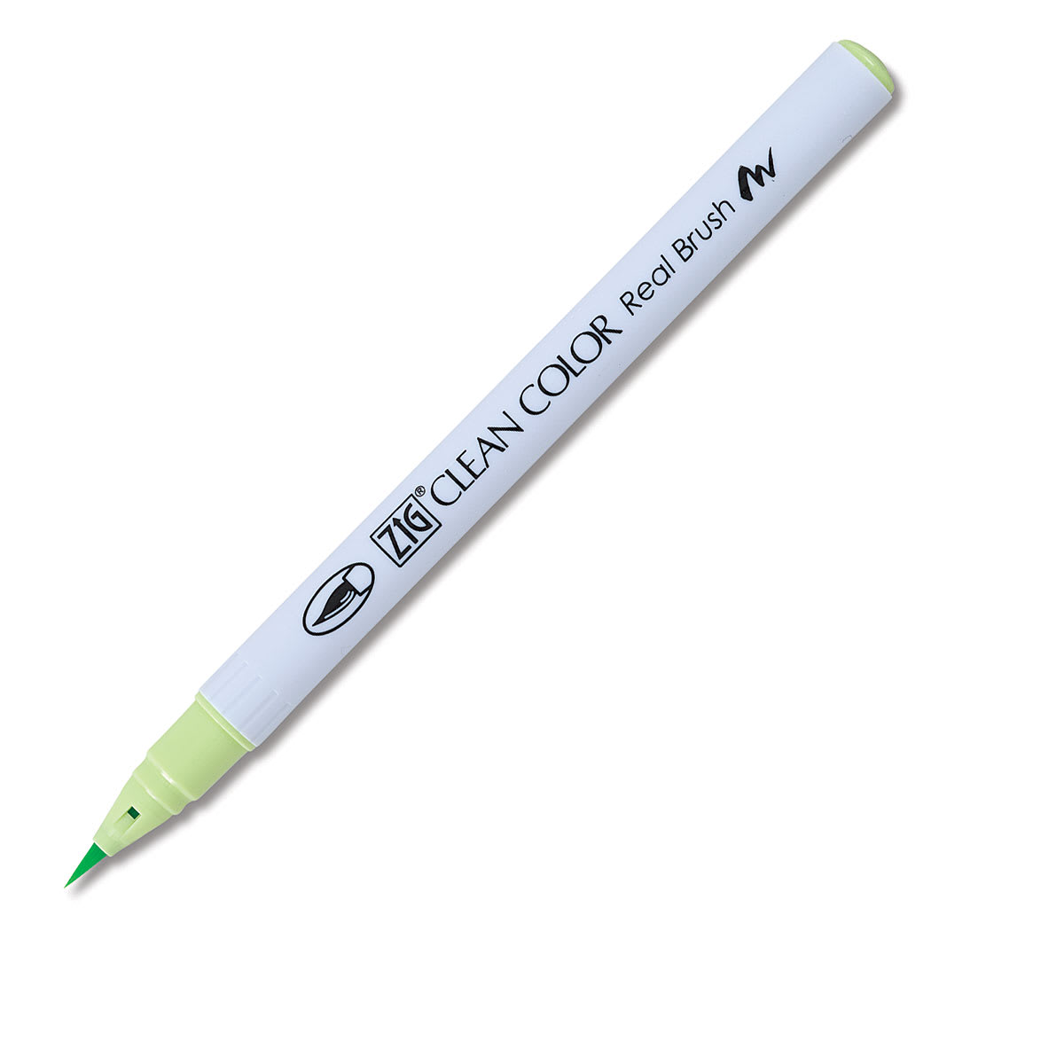 Kuretake Zig Clean Color Real Brush Pen - Pale Green