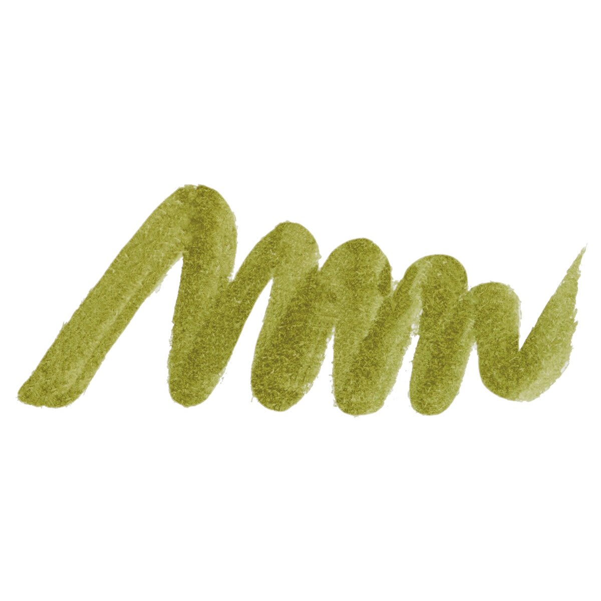 Zig Clean Color Real Brush Pen - Olive Green swatch