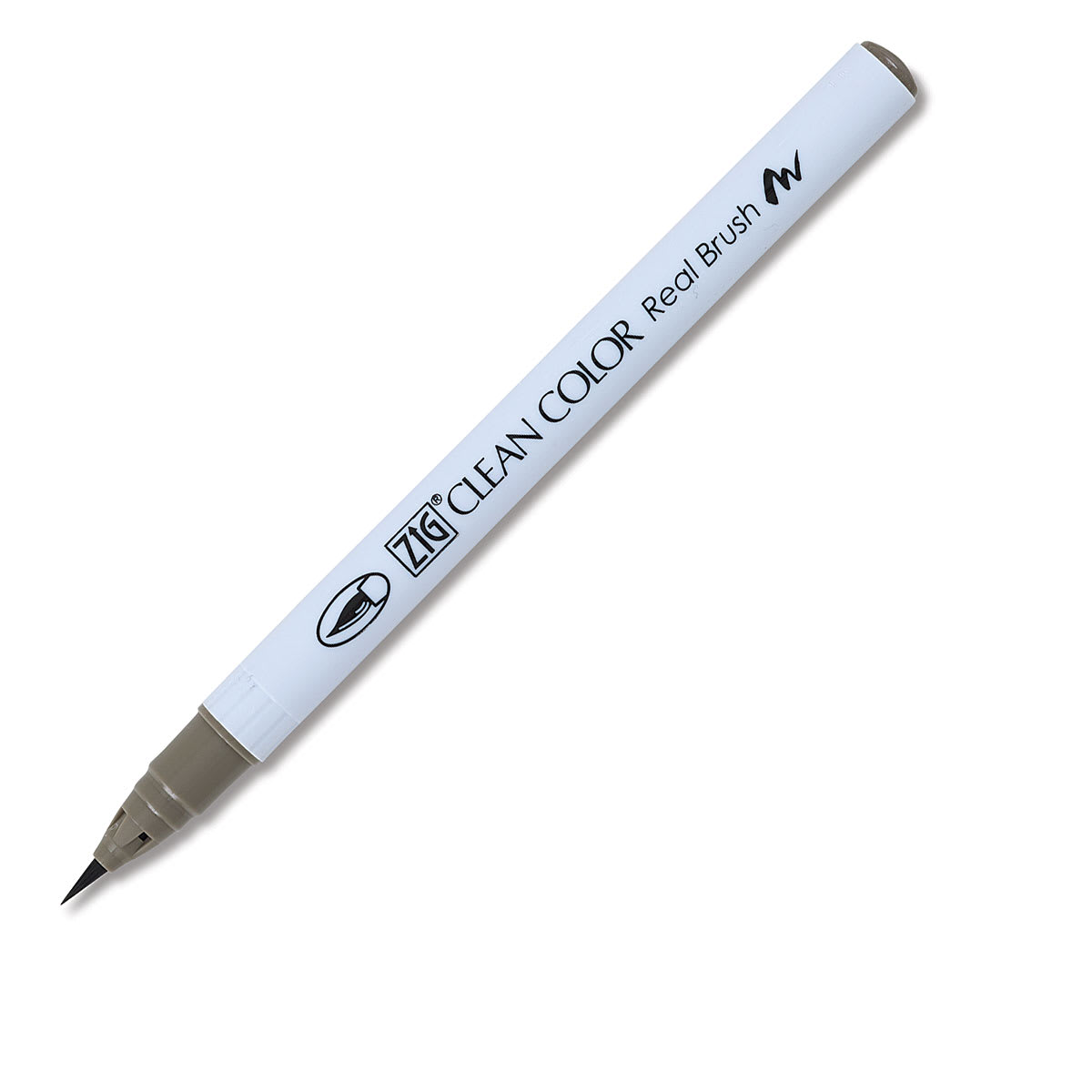 Kuretake Zig Clean Color Real Brush Pen - Gray Green