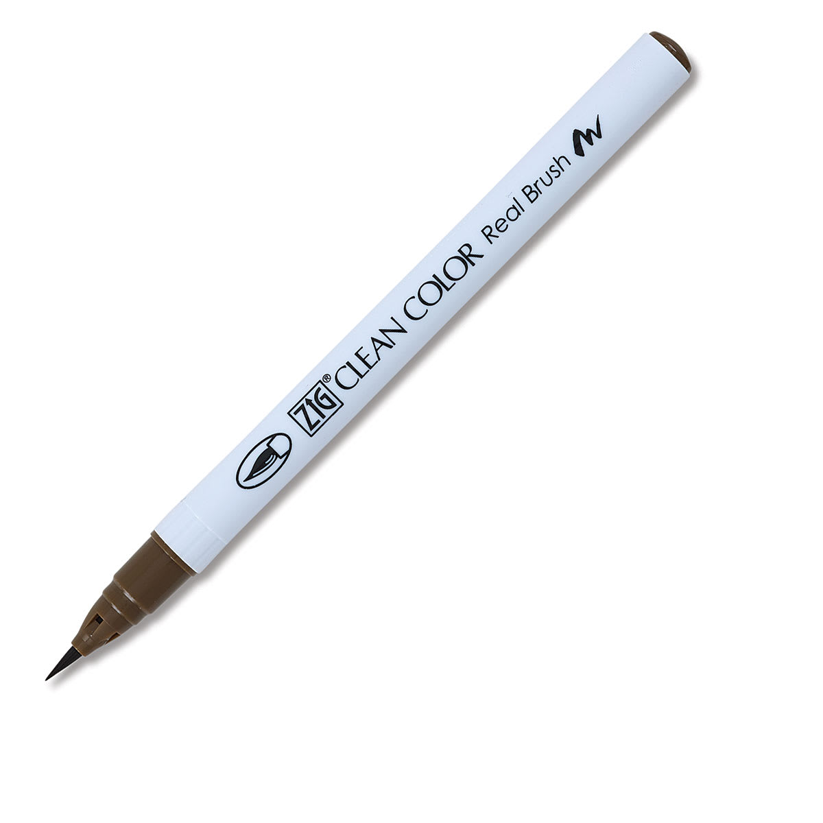 Kuretake Zig Clean Color Real Brush Pen - Deep Brown