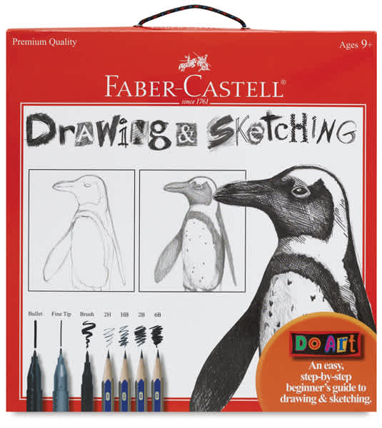 Faber-Castell Do Art Sets - Front of Drawing & Sketching Set Package