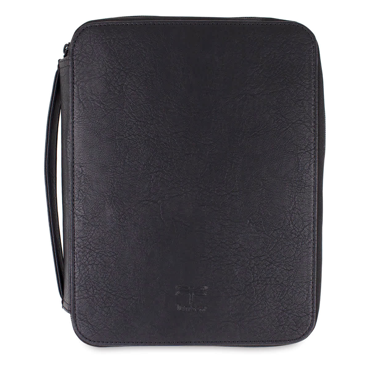 Zippered Marker Storage Case - Side view of closed case showing handle