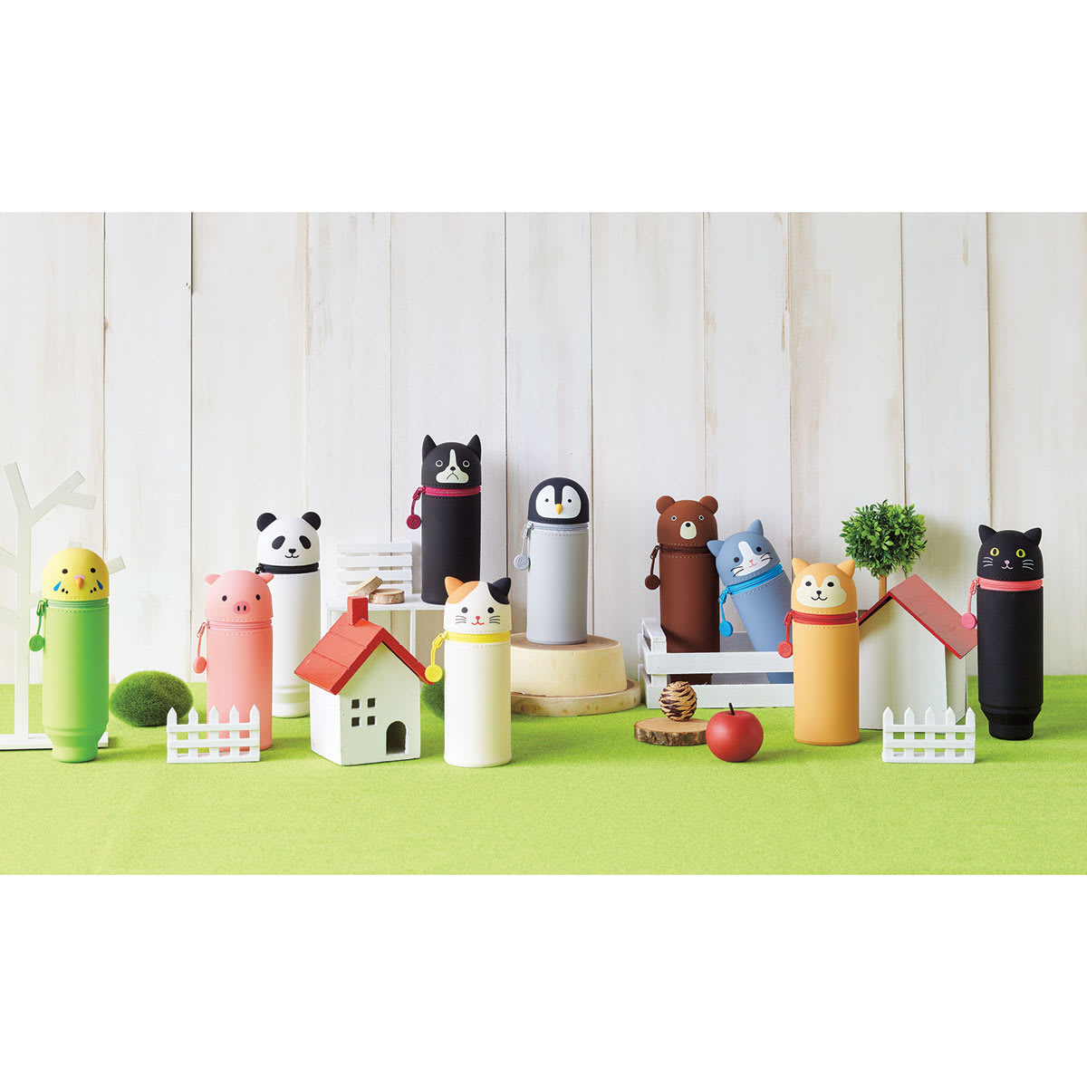 PuniLabo Stand Up Pen Cases