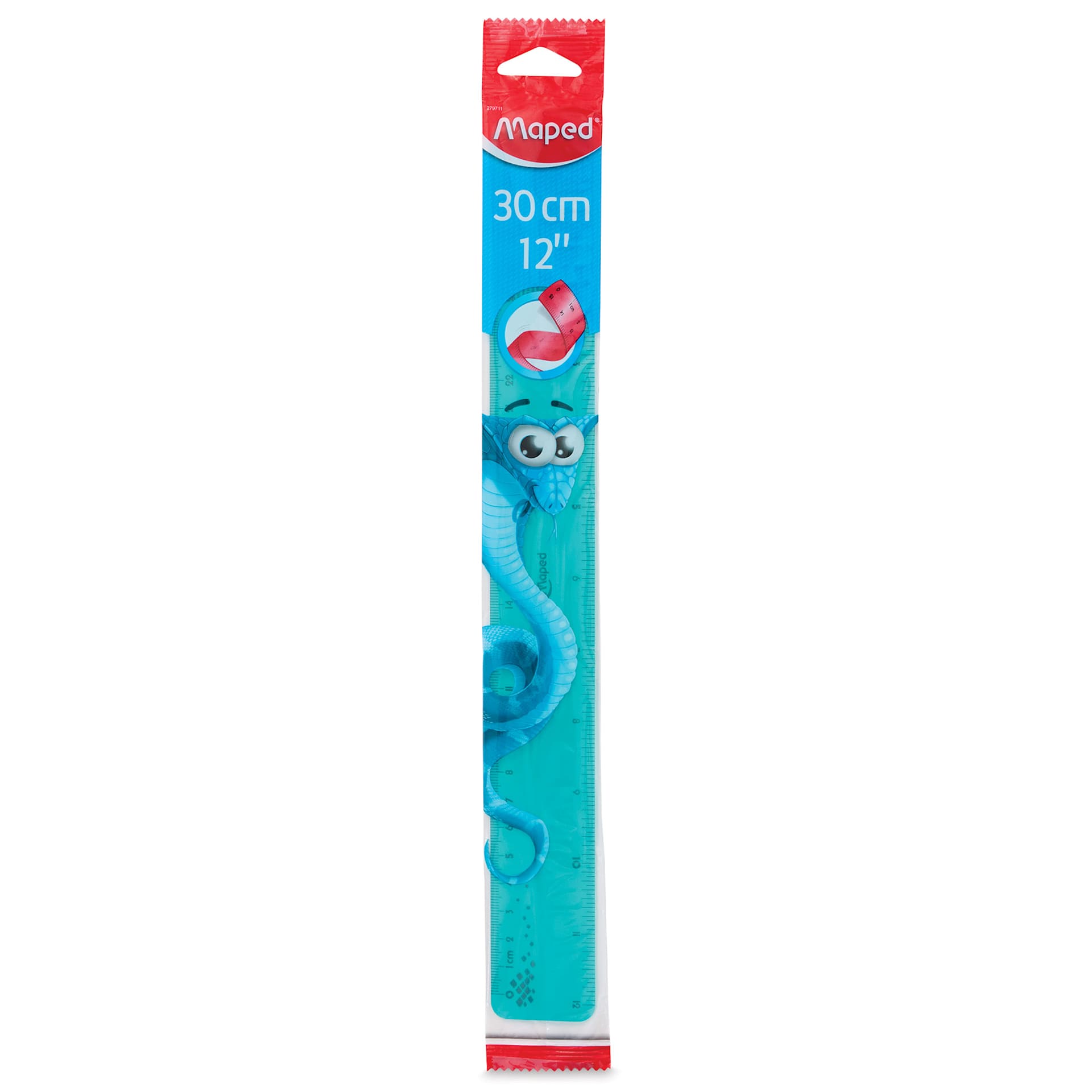Maped Twist 'N Flex Essentials Ruler - 12" (front of packaging)