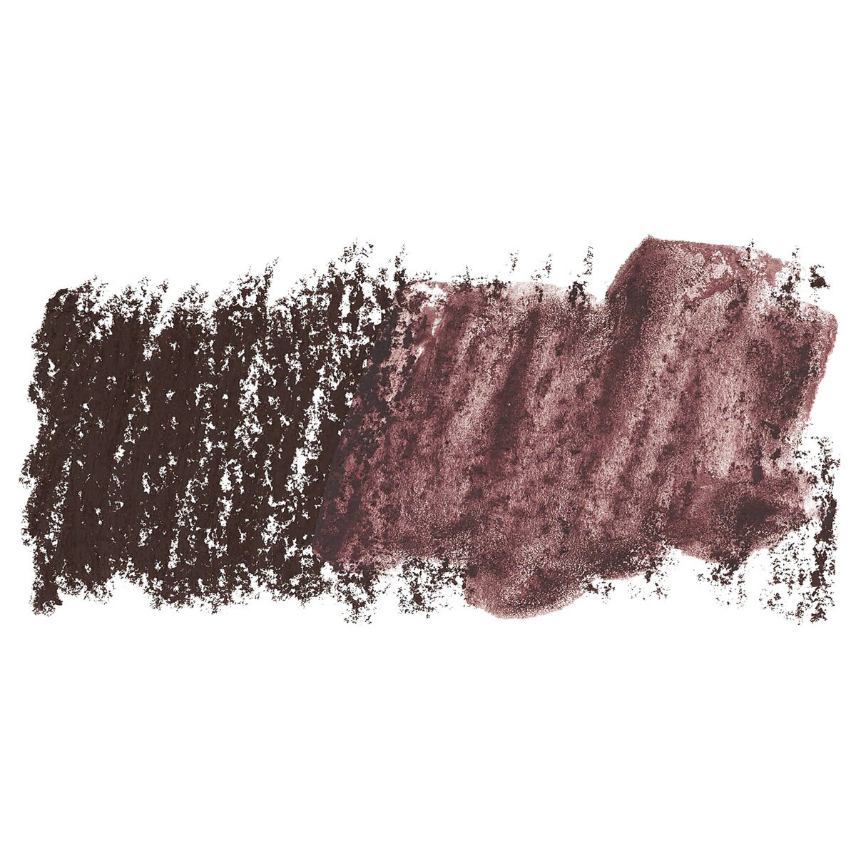 Derwent Inktense Block - Dark Chocolate swatch