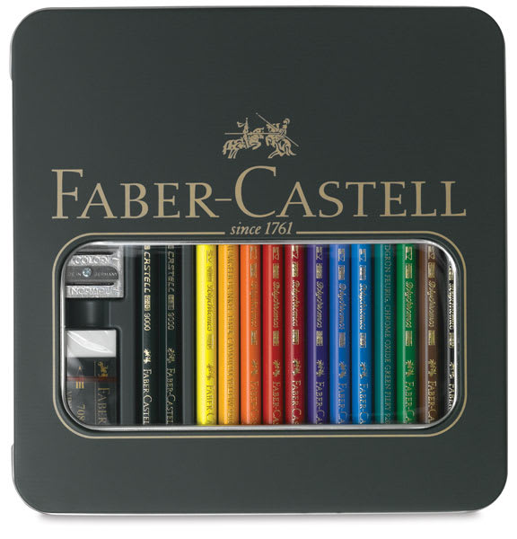 Polychromos and Castell 9000 Set