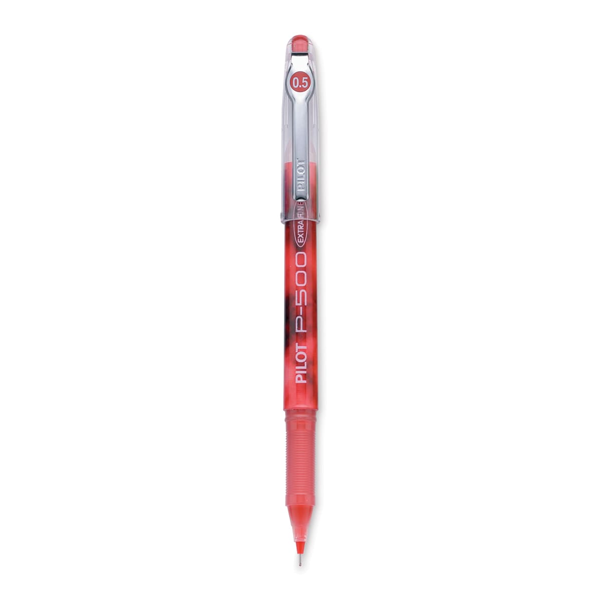 Pilot P-500 Gel Roller - 0.5 mm, Red