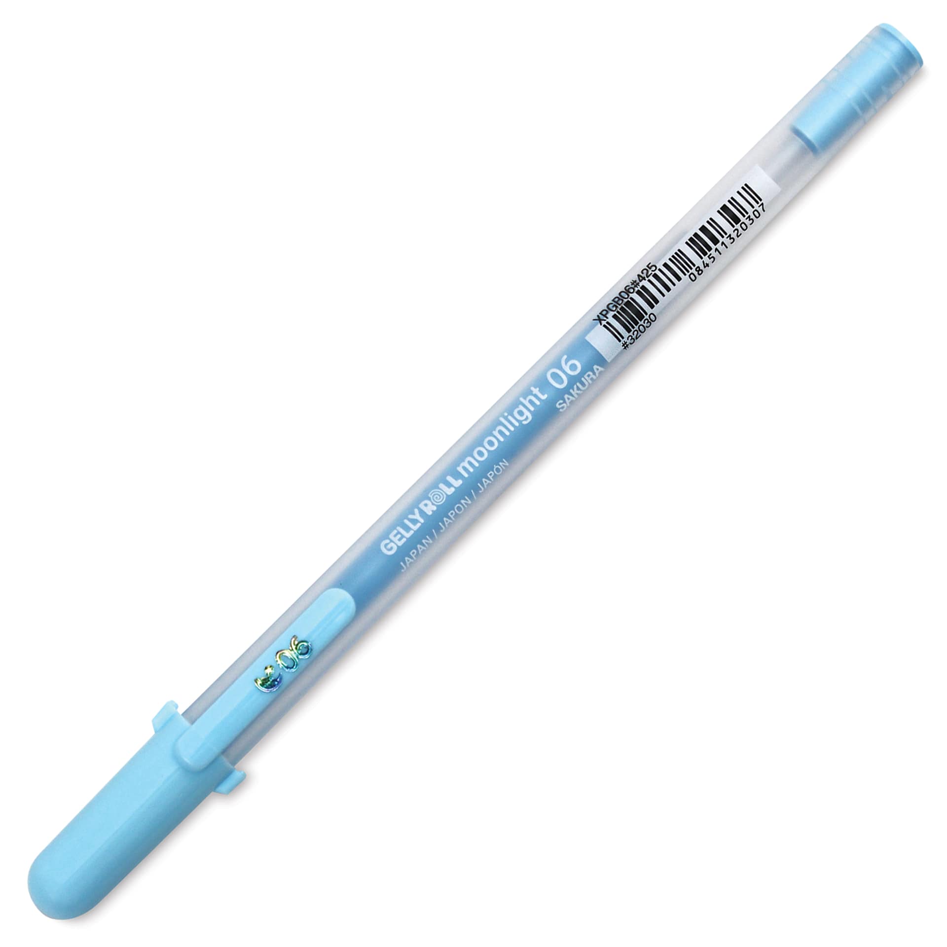 Sakura Gelly Roll Moonlight Pen - Sky Blue, Fine Point