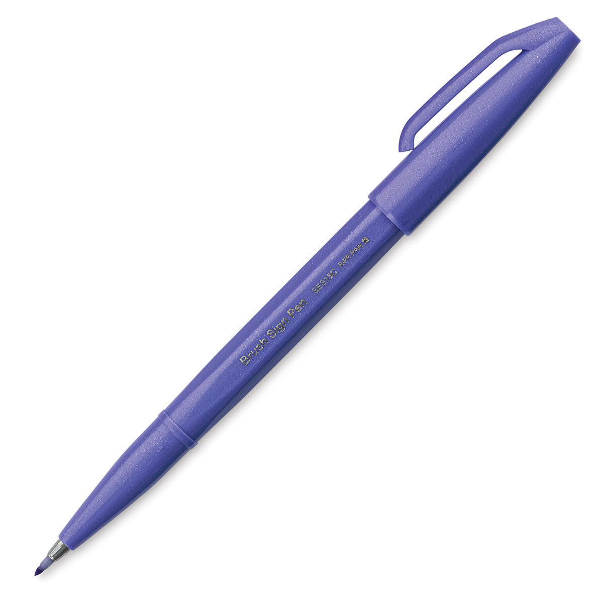 Pentel Arts Brush Tip Sign Pen - Blue Violet (pen)