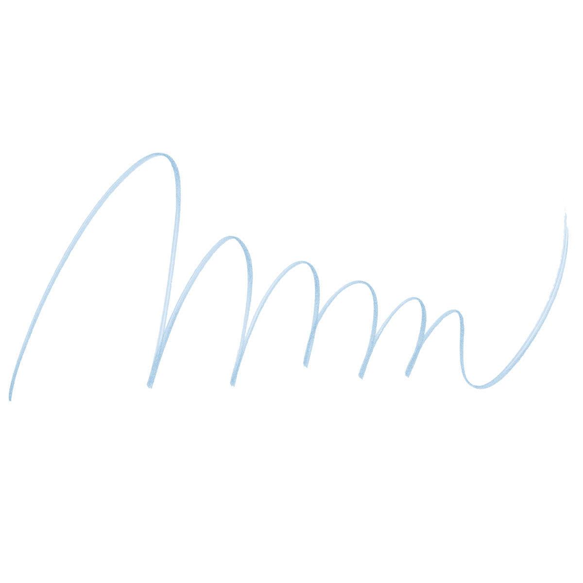 Pentel Arts Brush Tip Sign Pen - Gray Blue swatch