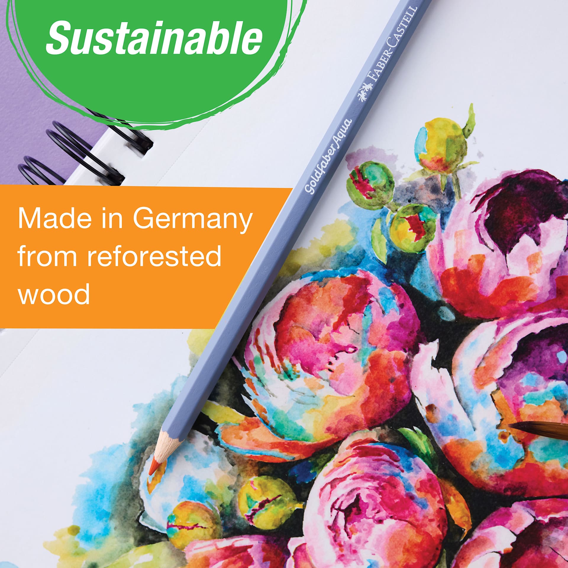 Sustainable. Made in Germany with reforested wood.