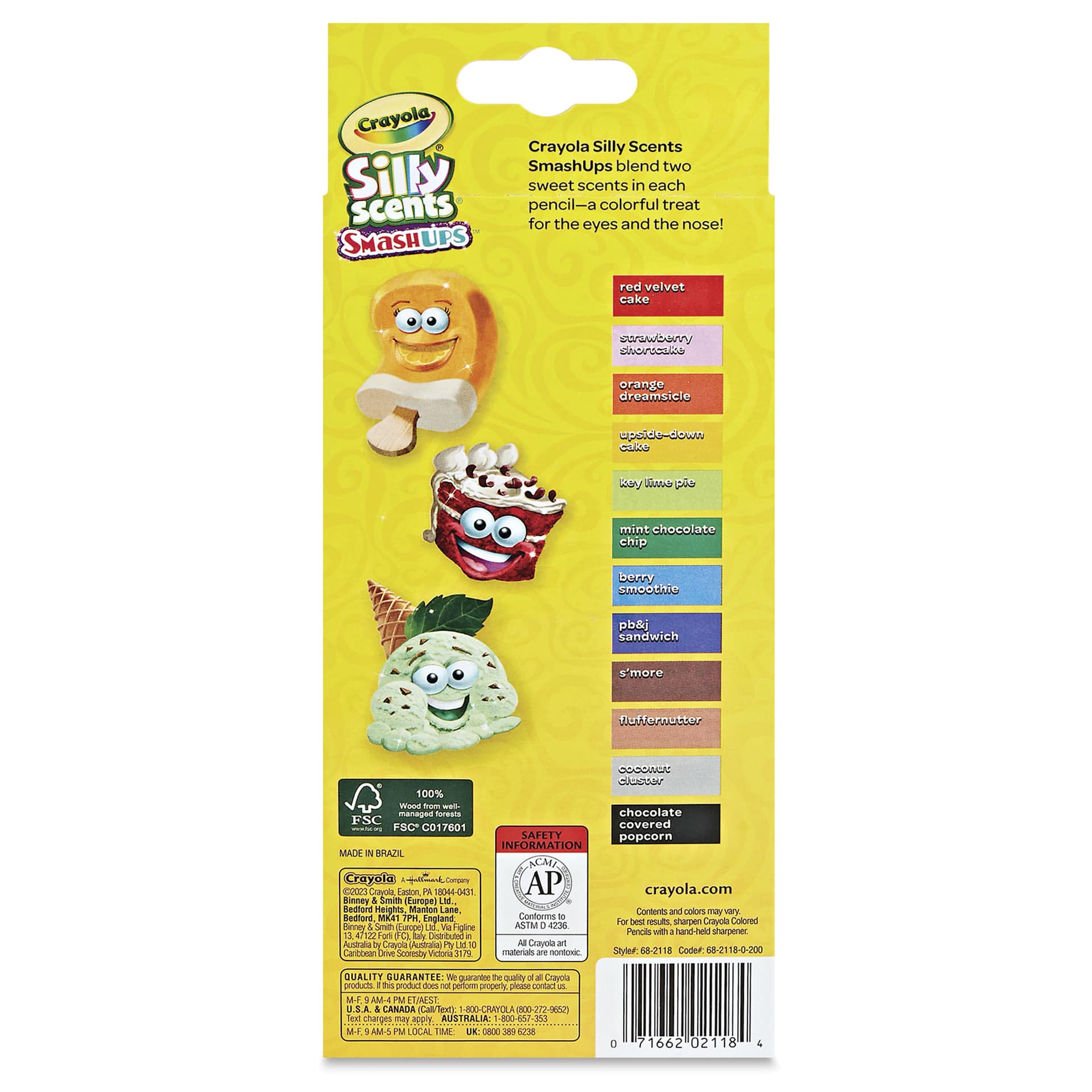 Crayola Silly Scents Colored Pencil Set
