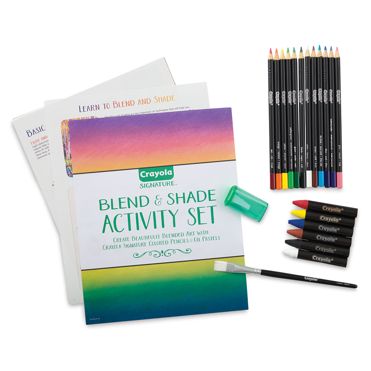 Crayola Signature Blend & Shade Activity Set