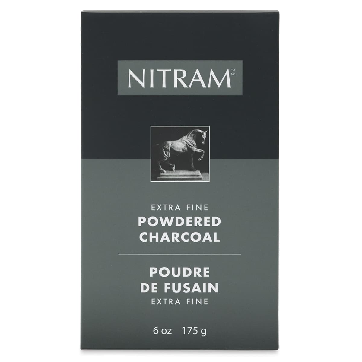 Nitram Powdered Charcoal - Front of package shown